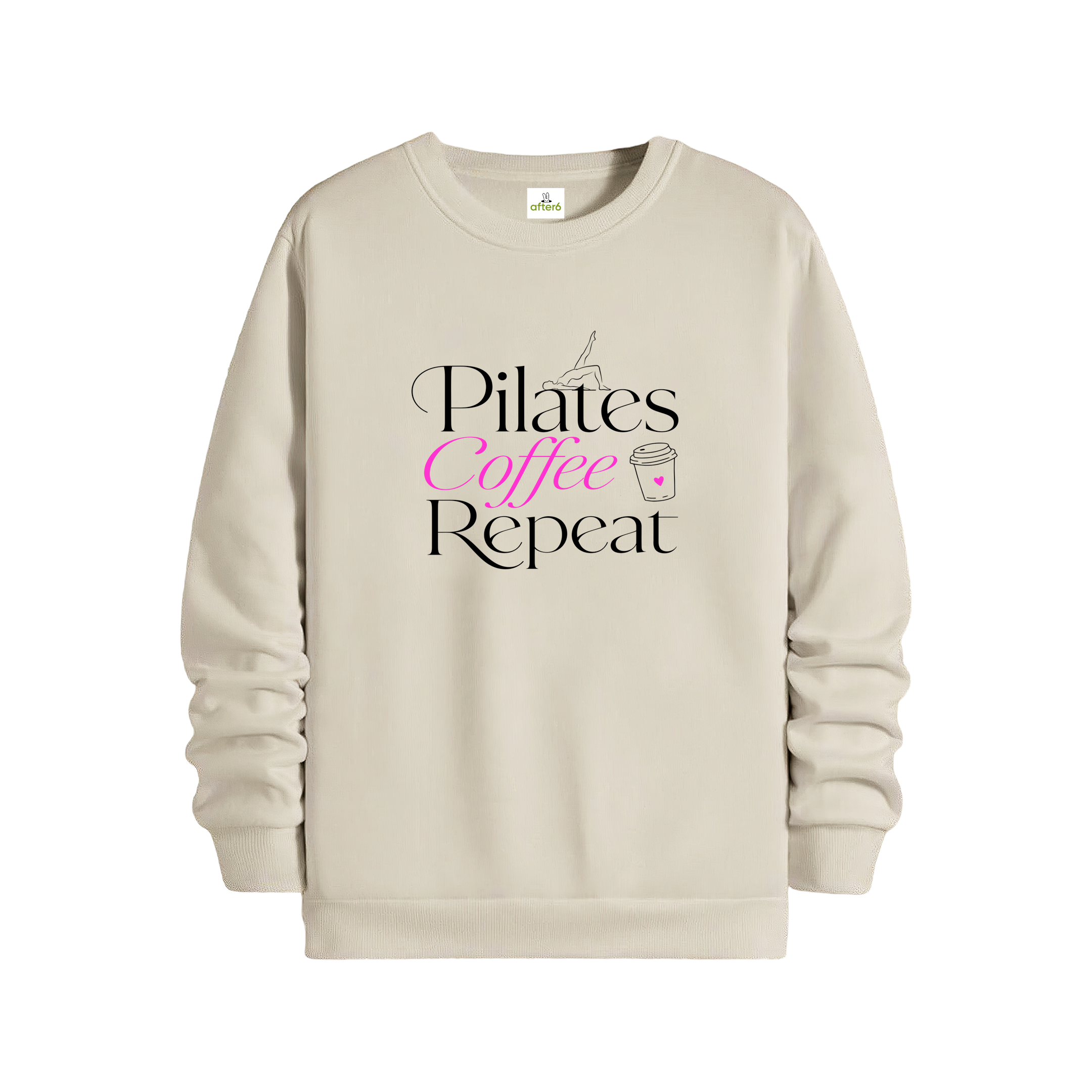Pilates Coffee Repeat - Regular Sweatshirt