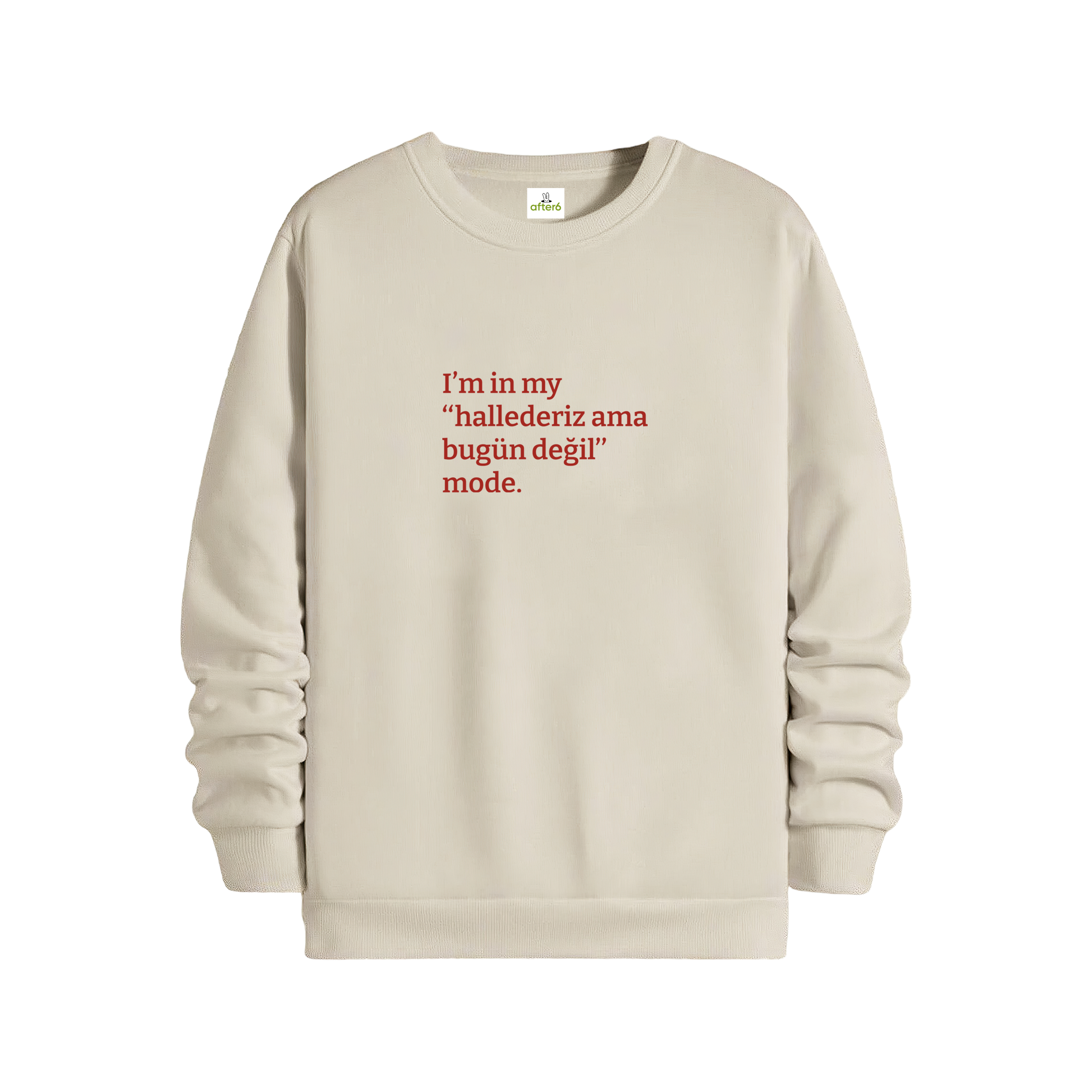 Hallederiz ama bugün değil - Regular Sweatshirt