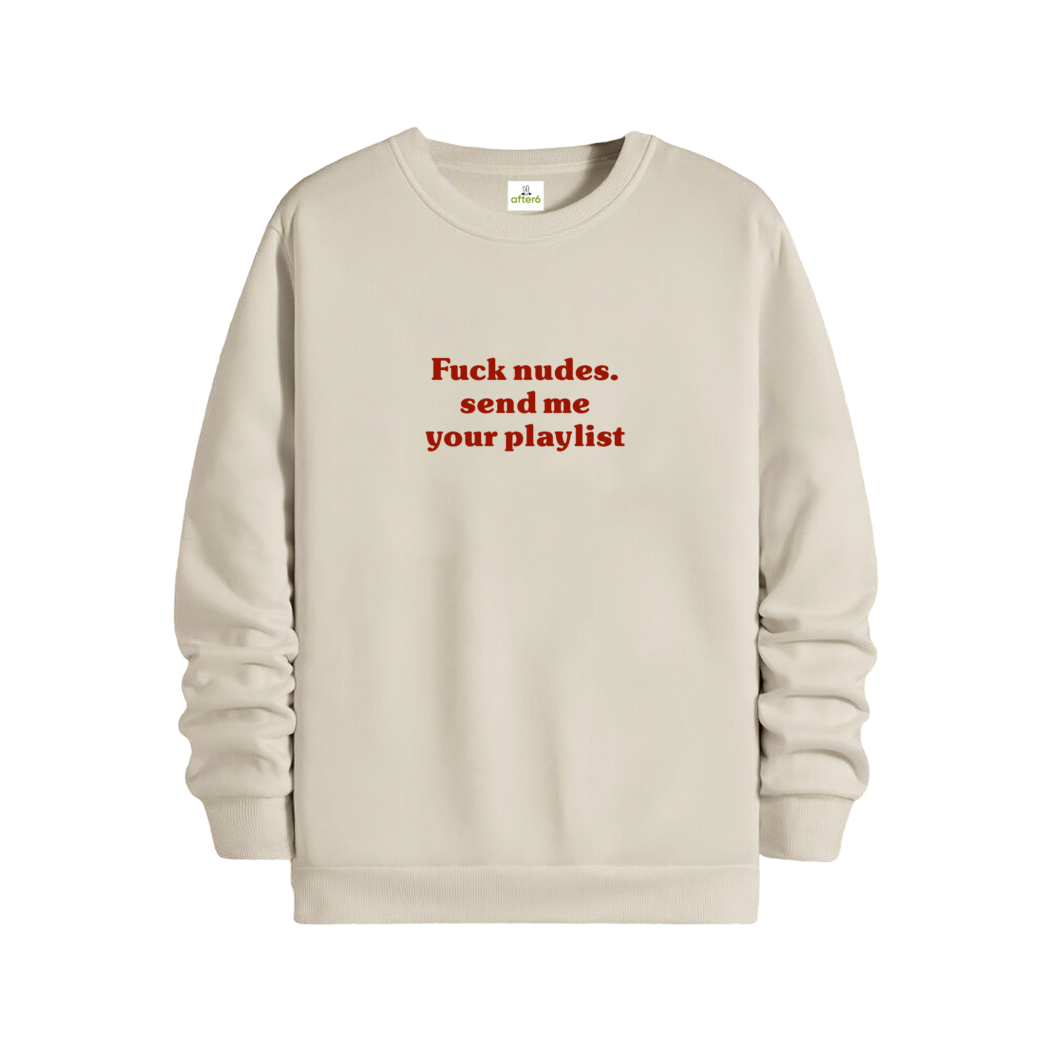 Send me your playlist - Regular Sweatshirt