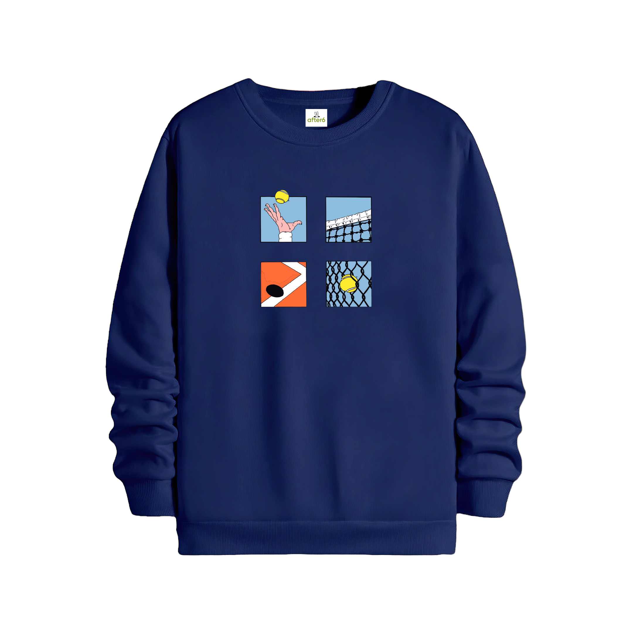 Lines & Tennis - Regular Sweatshirt