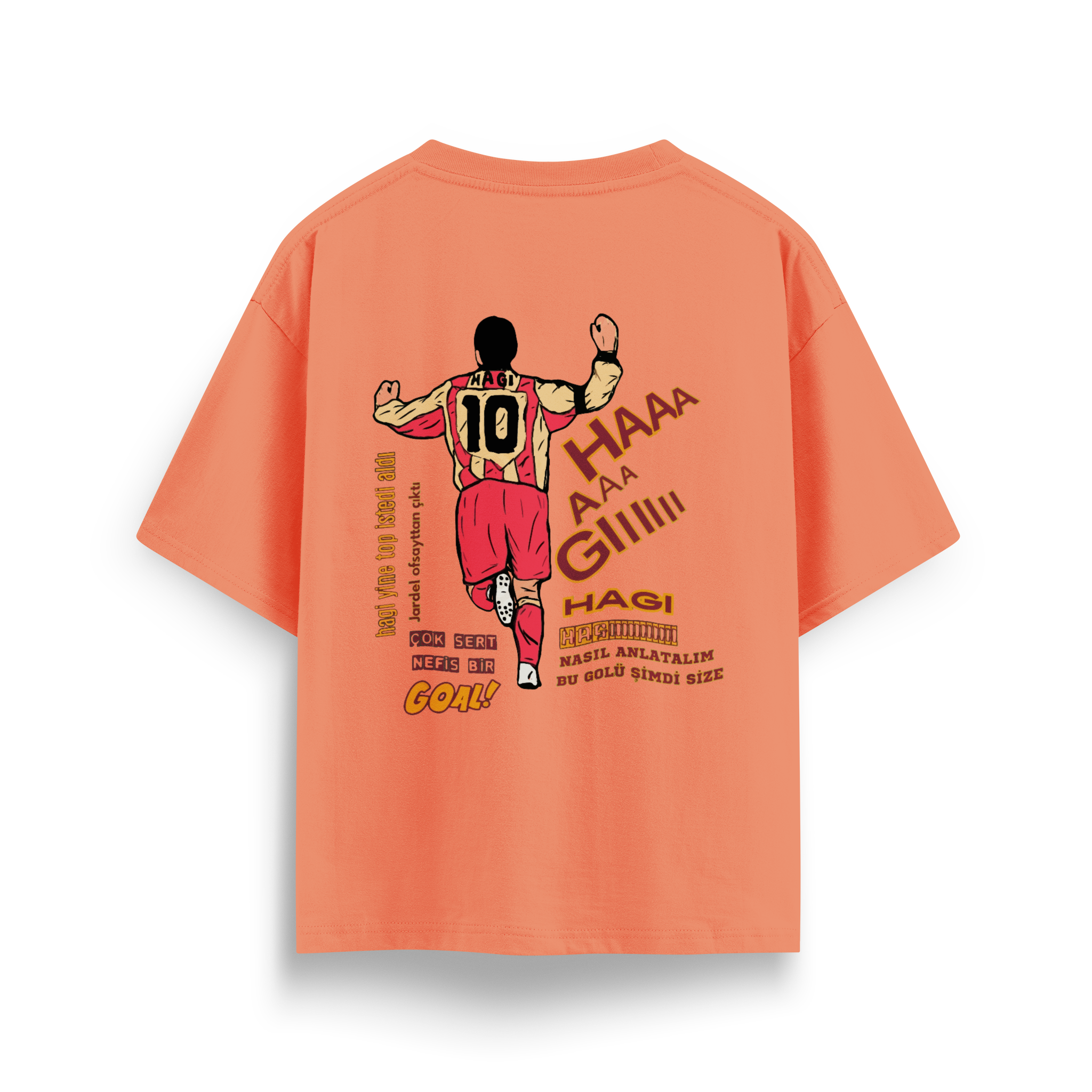 Nasıl anlatalım şimdi bu golü size - Oversize T-Shirt