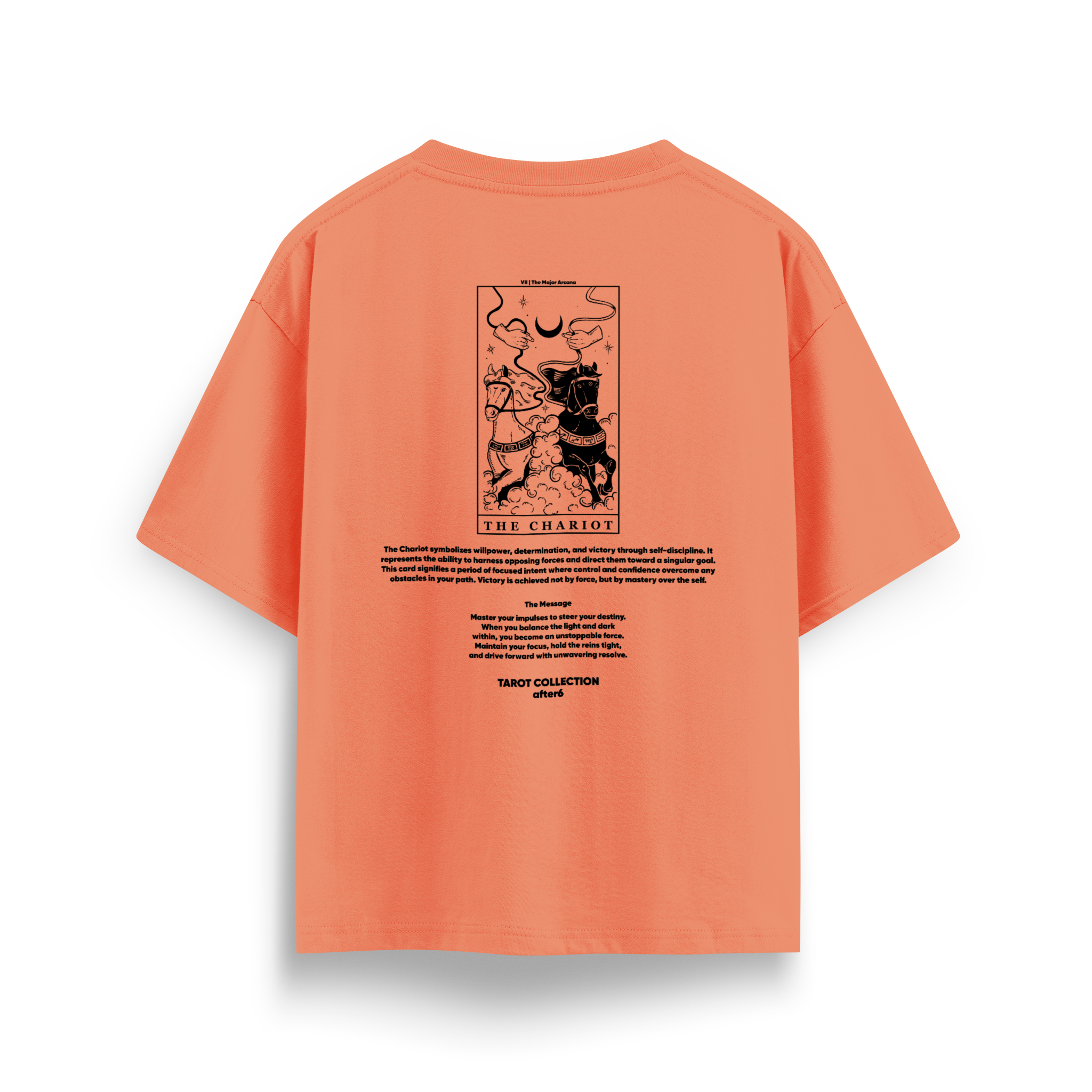 VII The Chariot - Oversize T-Shirt
