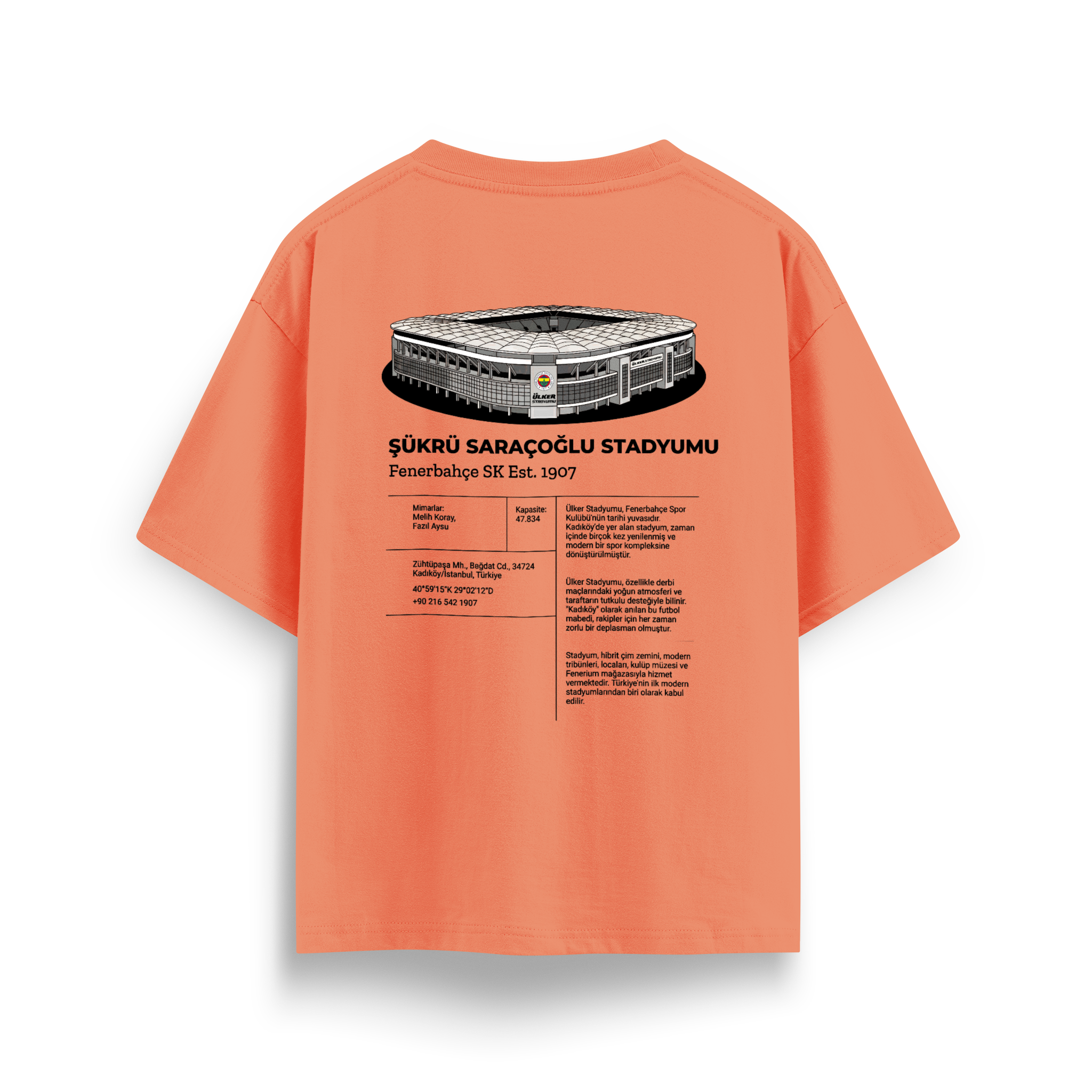 Est 1907 - Oversize T-Shirt