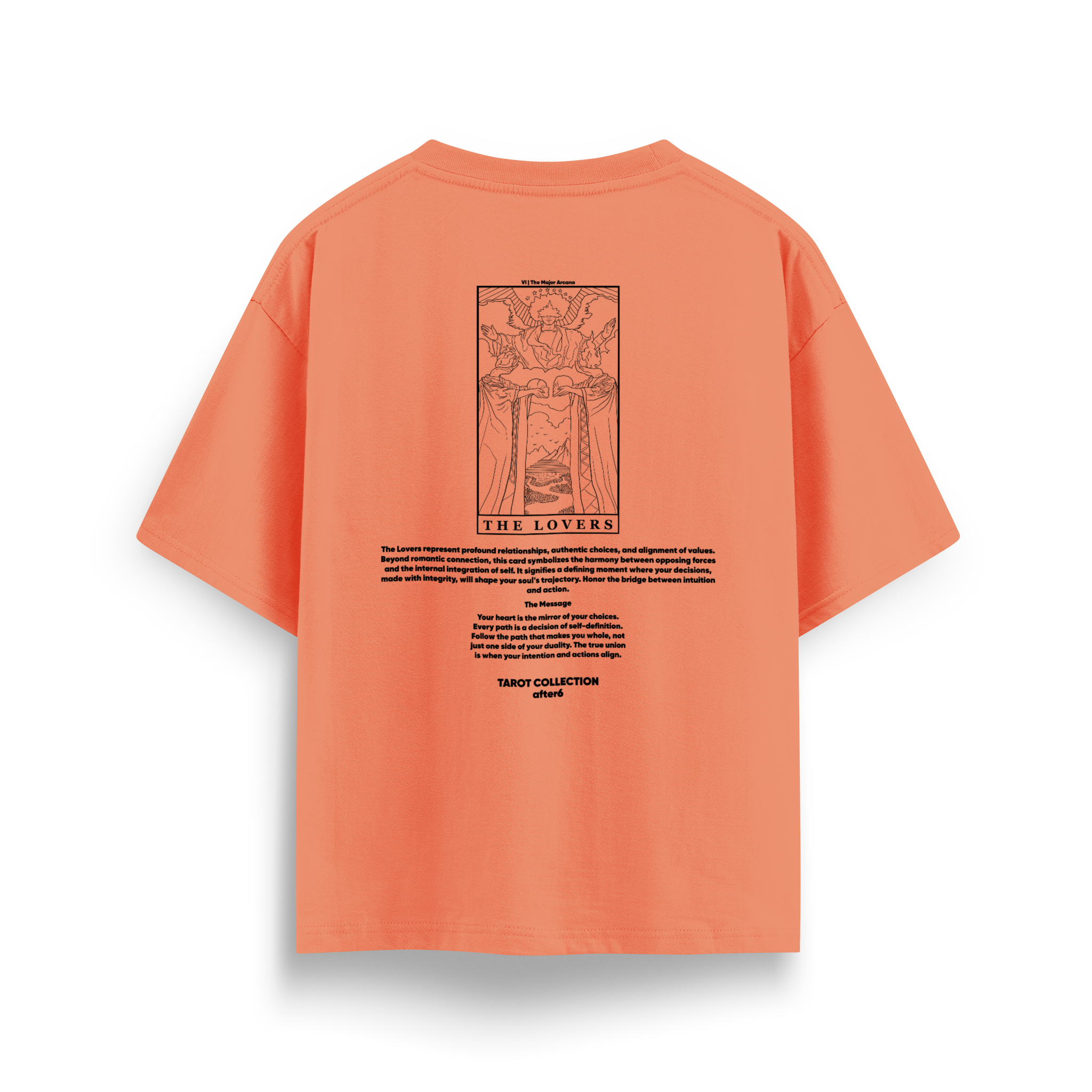 VI The Lovers - Oversize T-Shirt