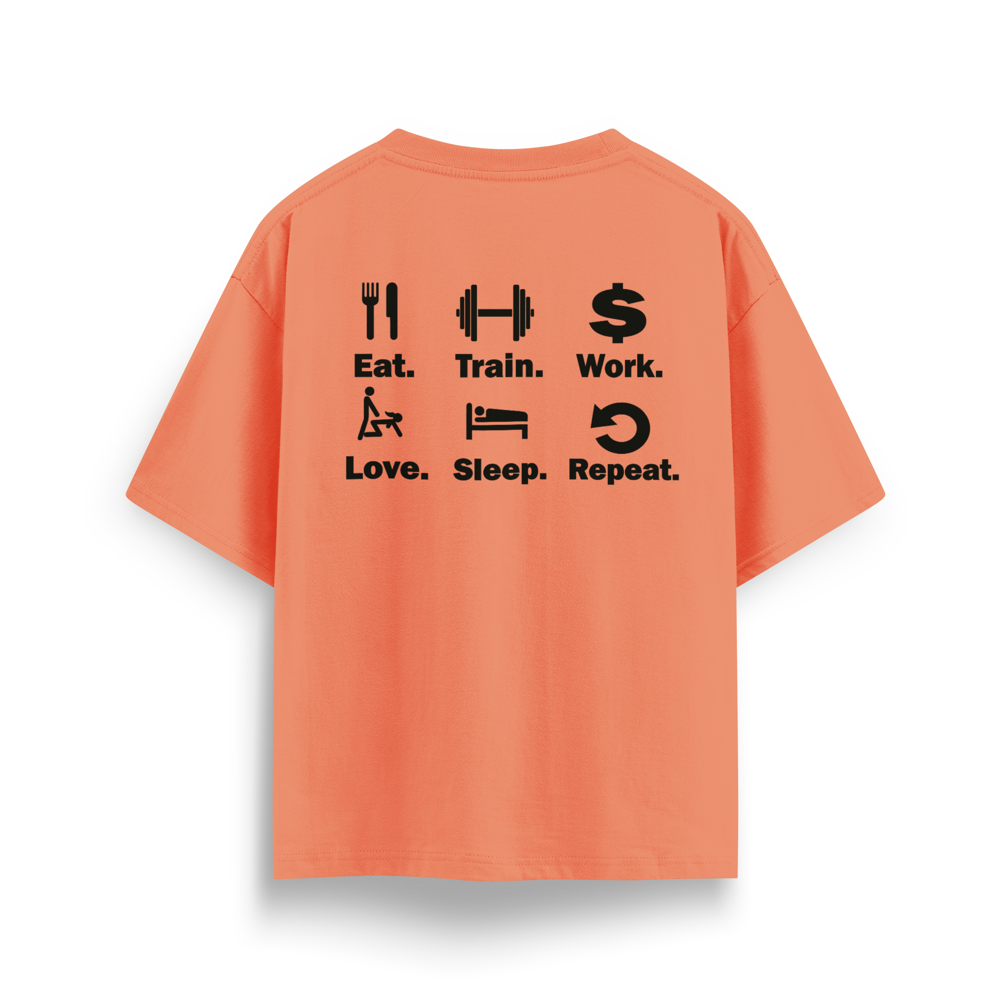 Eat Sleep Train - Oversize T-Shirt