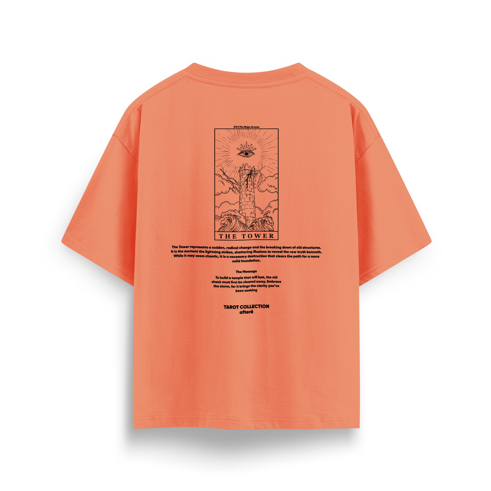 XVI The Tower - Oversize T-Shirt