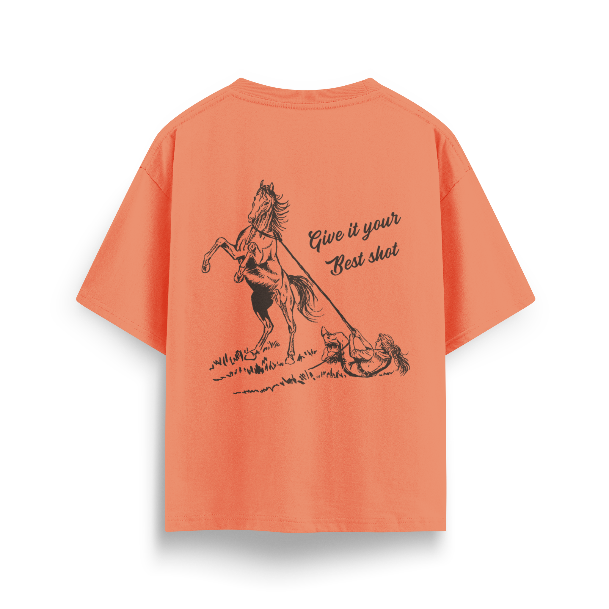 Give It Your Best Shot - Oversize T-Shirt