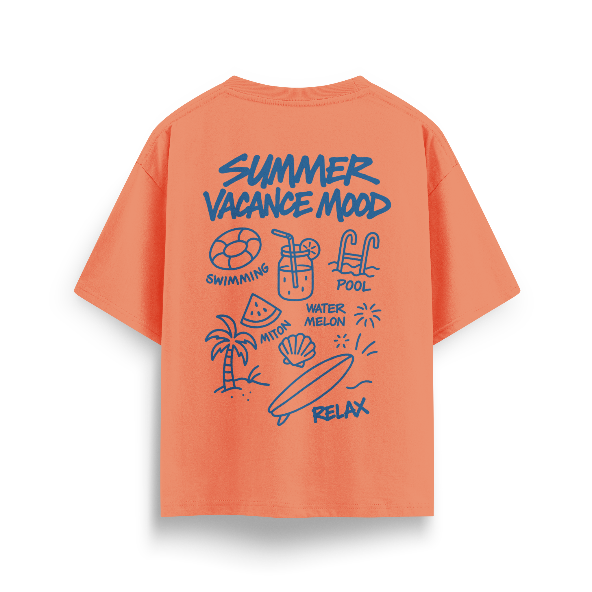 Summer Vacance Mood - Oversize T-Shirt