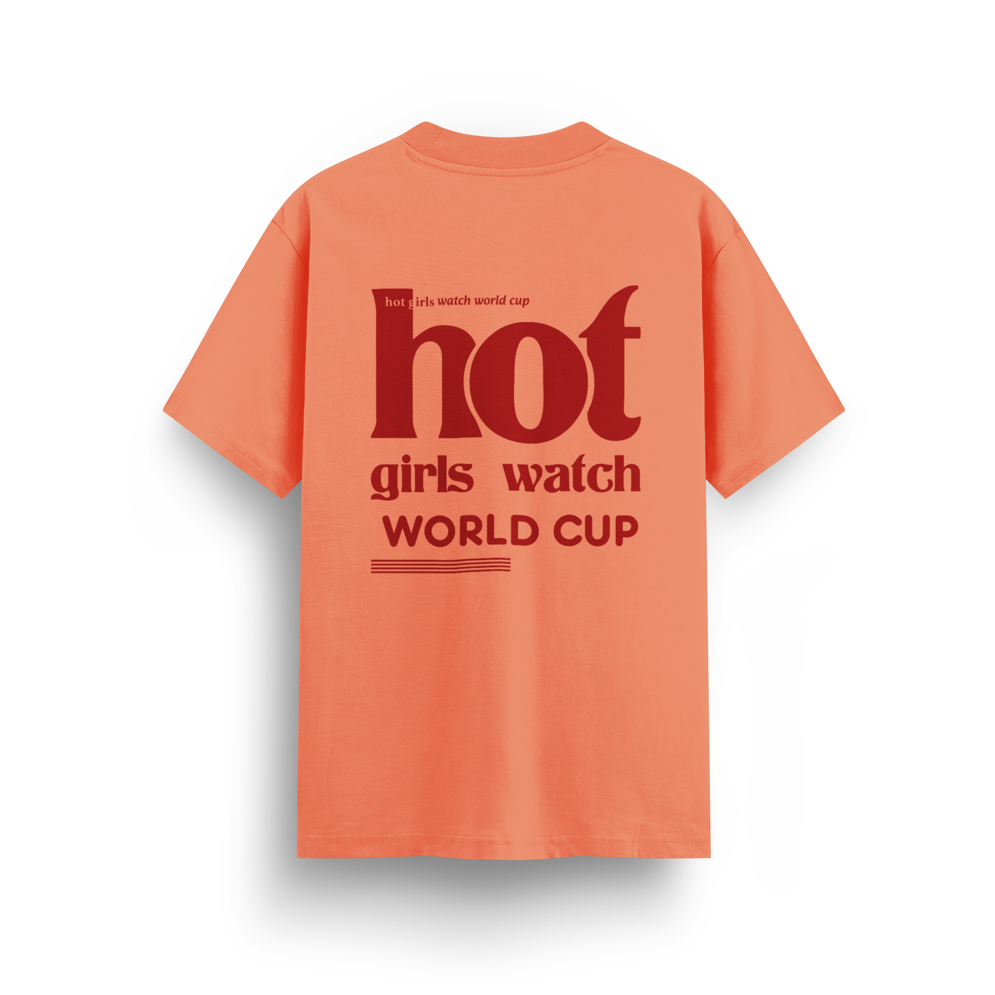 Hot Girls Watch World Cup - Regular T-shirt