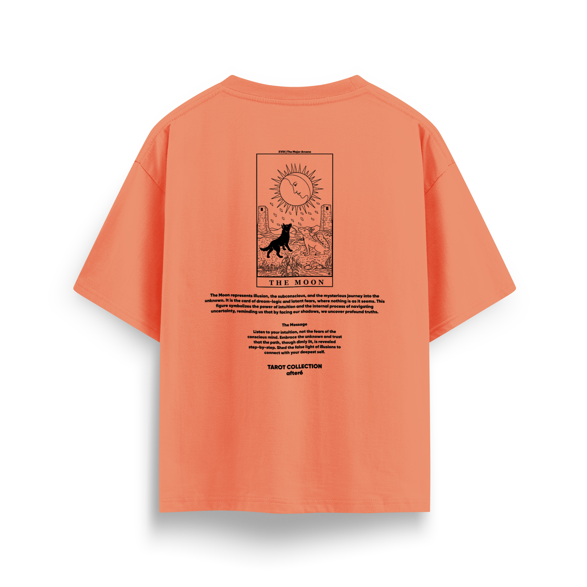 XVIII The Moon - Oversize T-Shirt