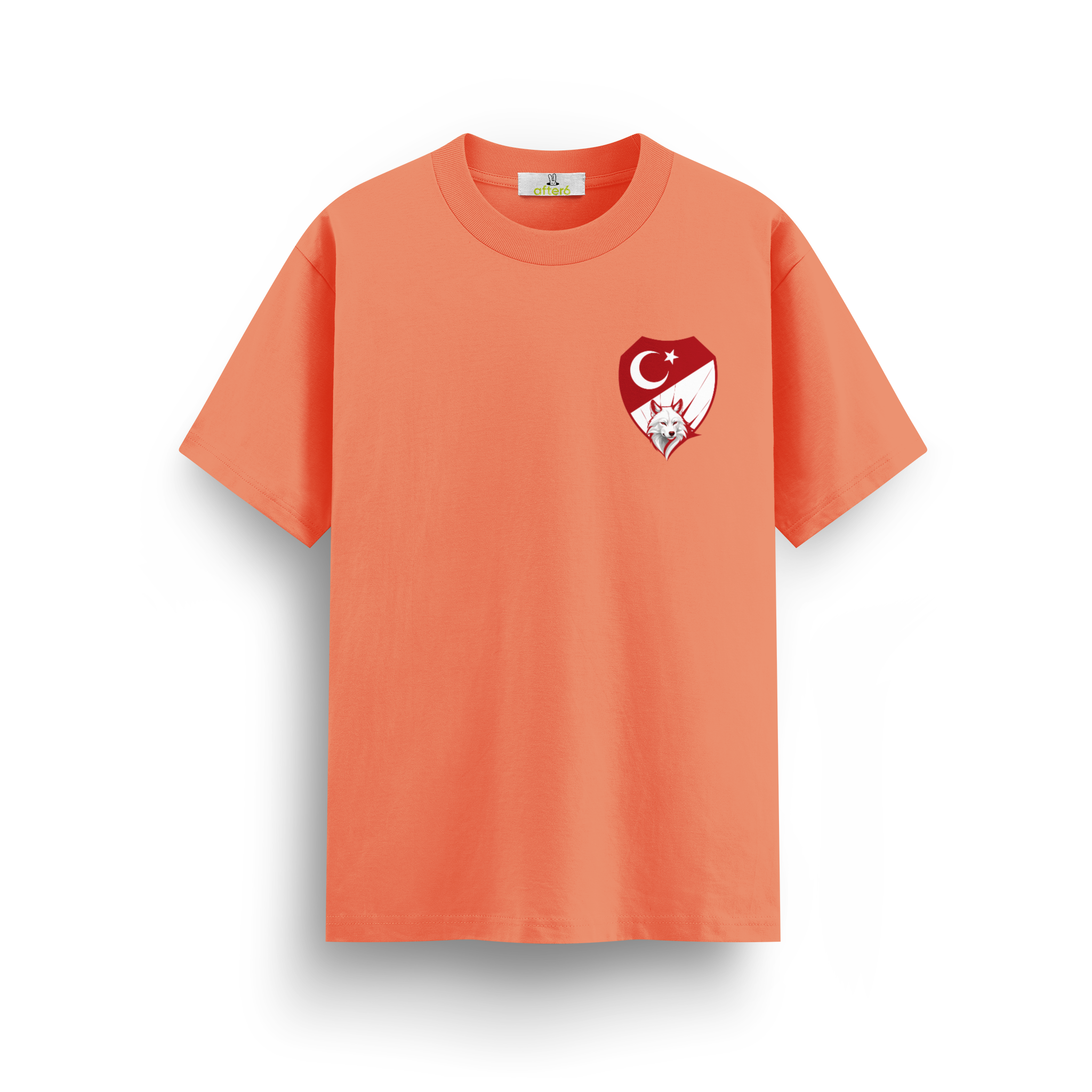Kırmızı Beyaz - Regular T-shirt