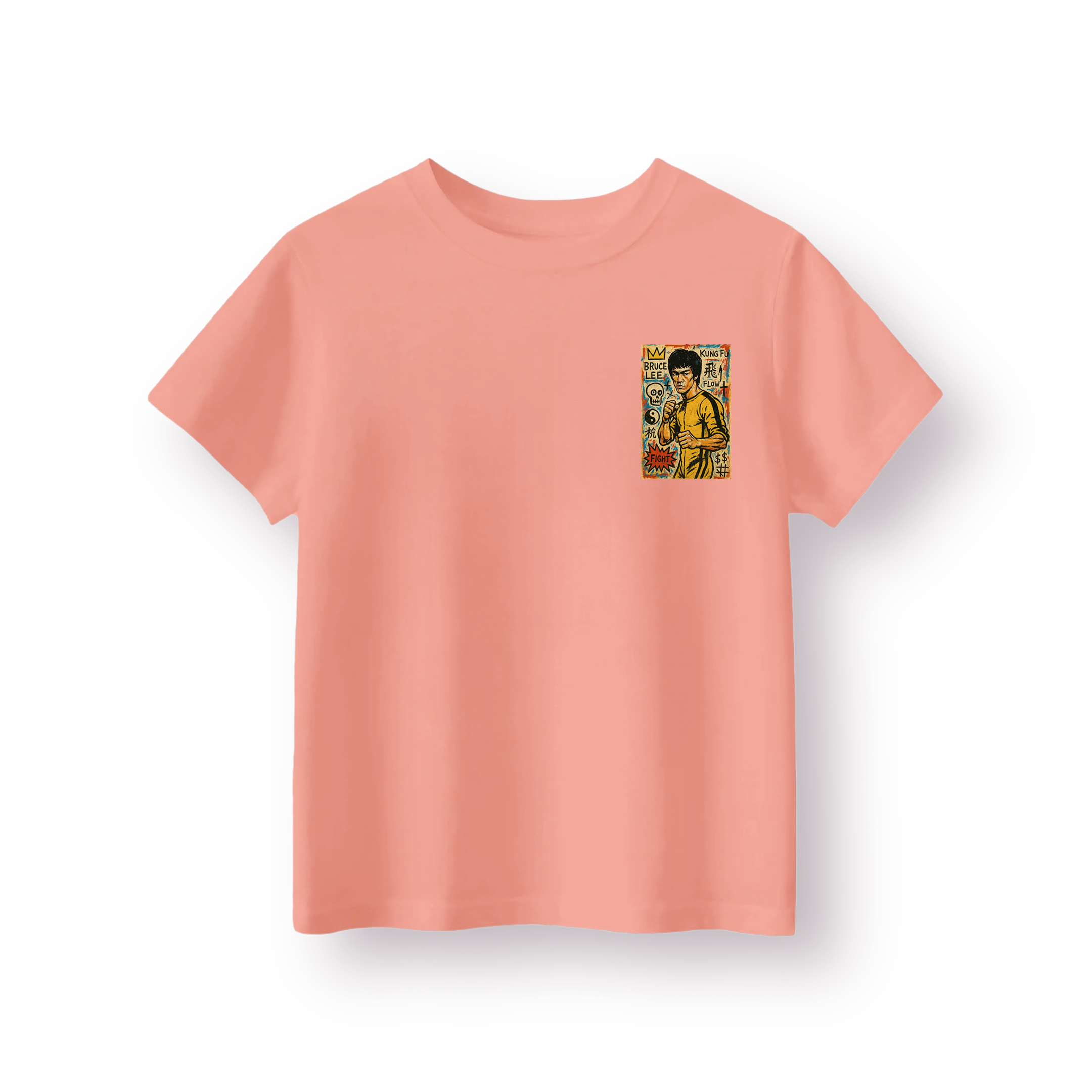 Bruce Lee Card - Çocuk T-shirt