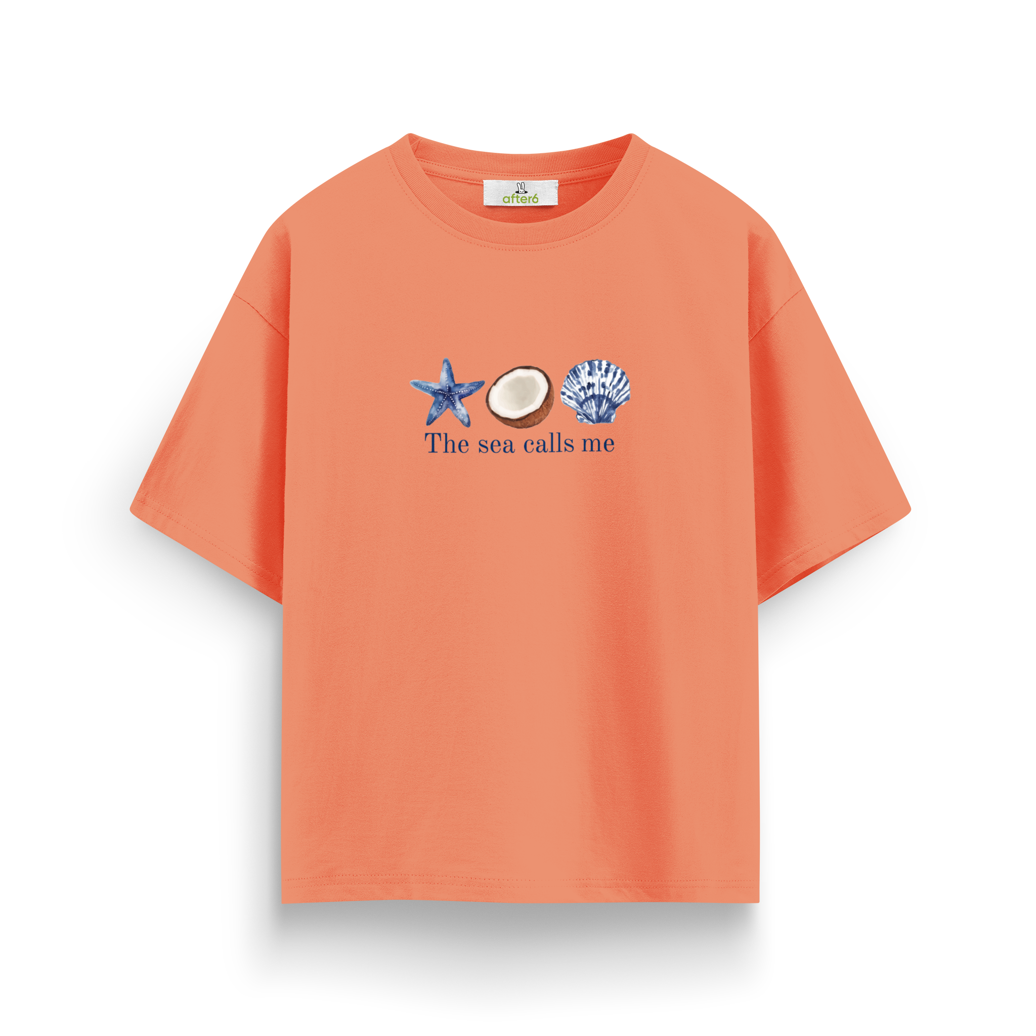 The sea calls me - Oversize T-Shirt