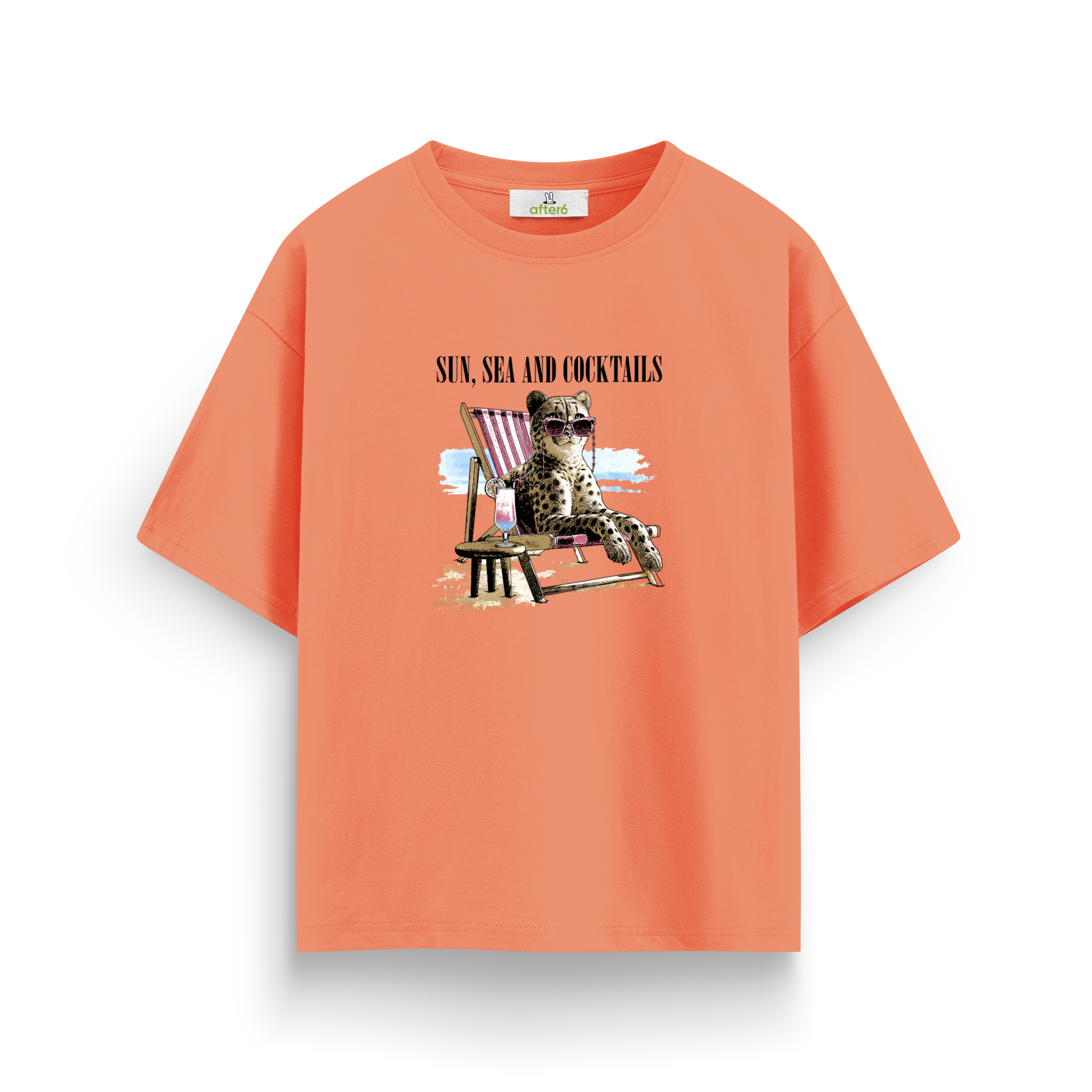 Sun Sea and Coctails - Oversize T-Shirt