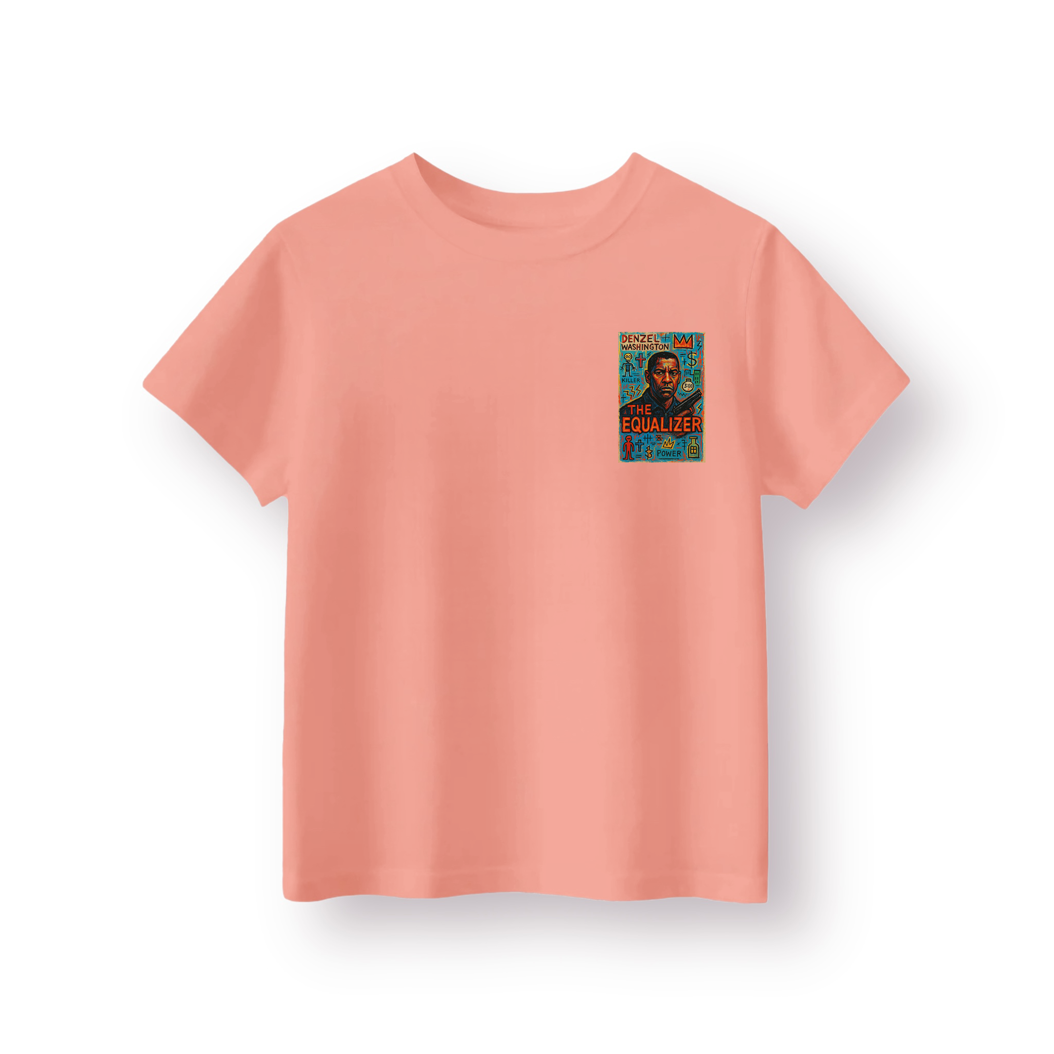 Denzel Washington Card - Çocuk T-shirt