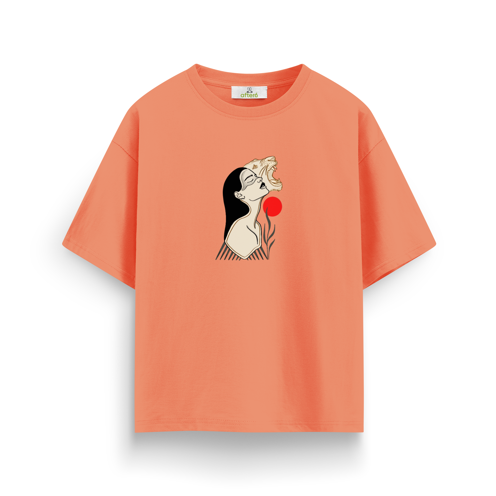 Women Tiger - Oversize T-Shirt