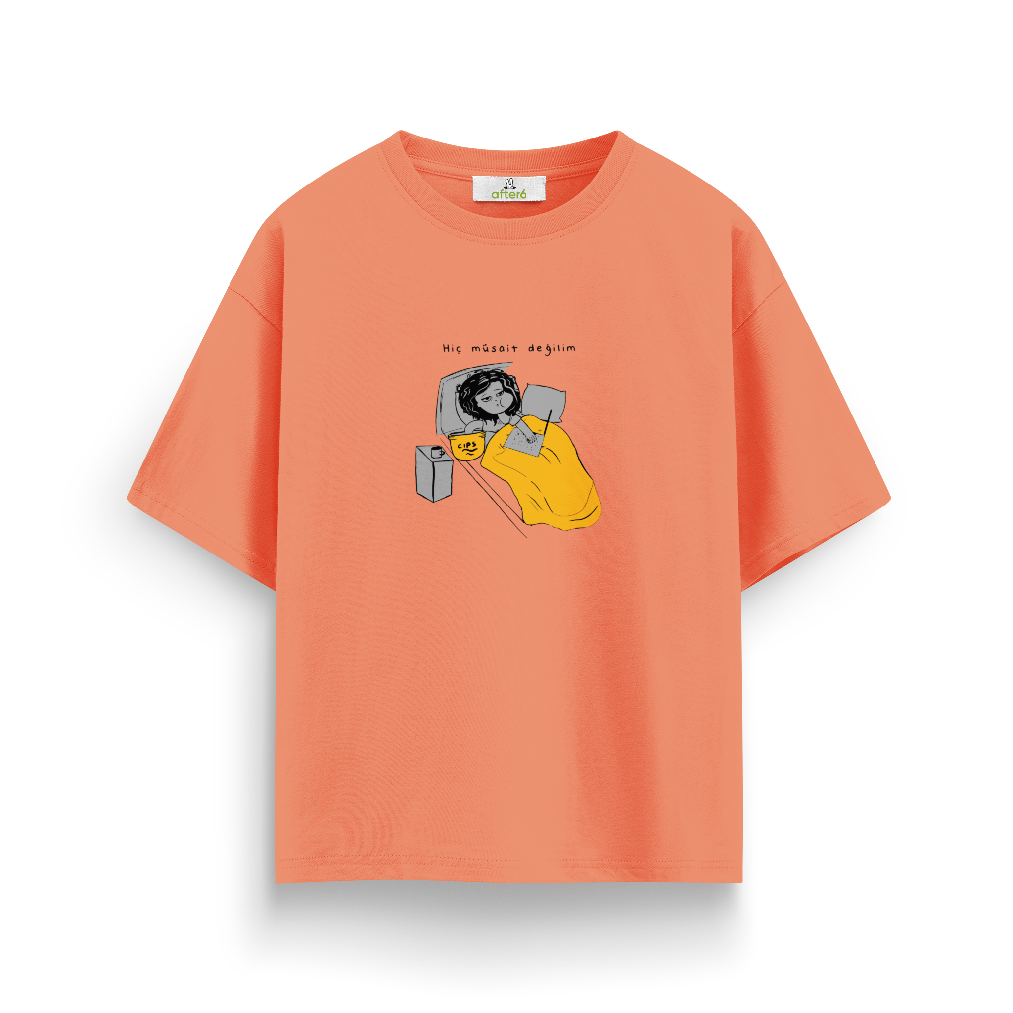 Hiç müsait değilim - Oversize T-Shirt