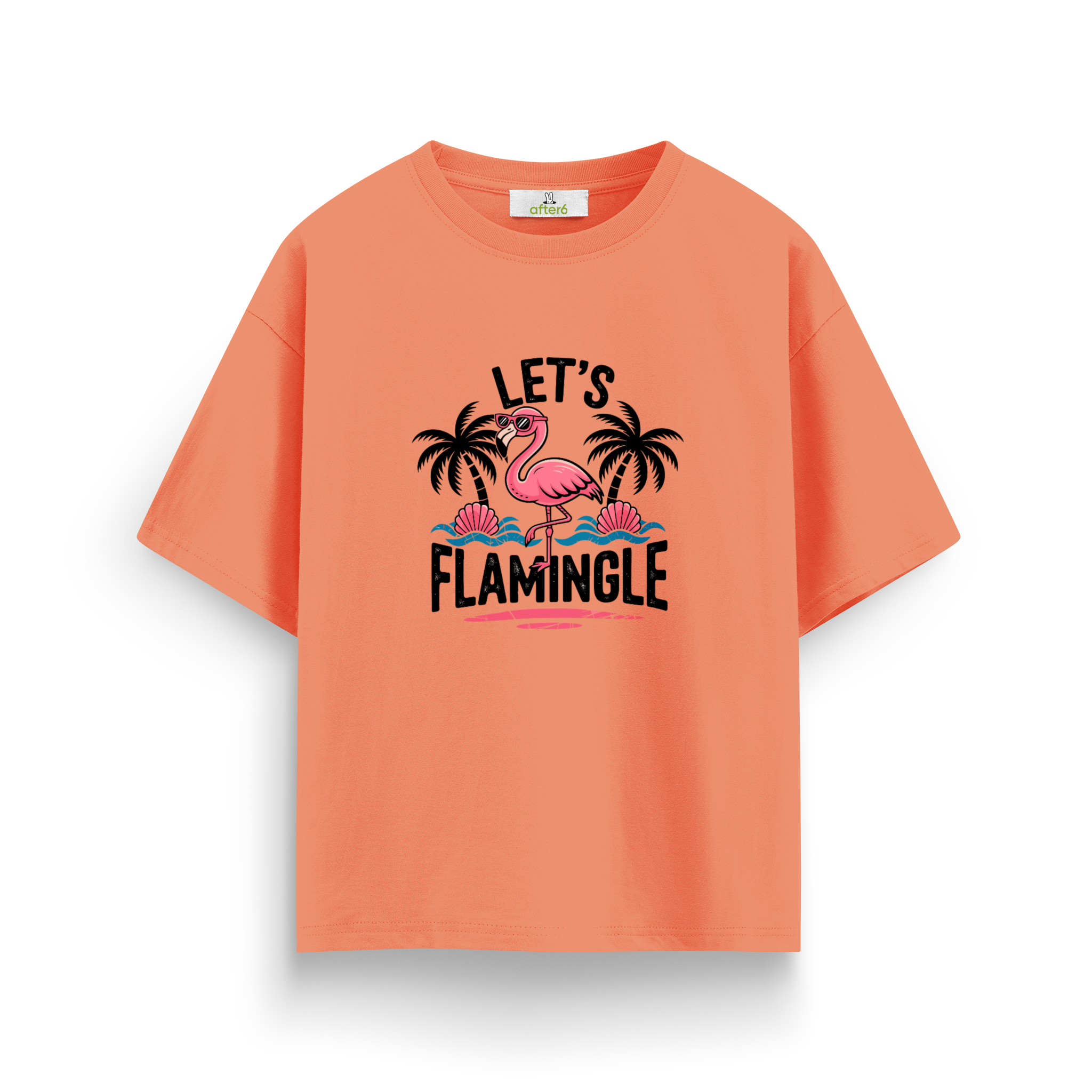 Lets Flamingle - Oversize T-Shirt