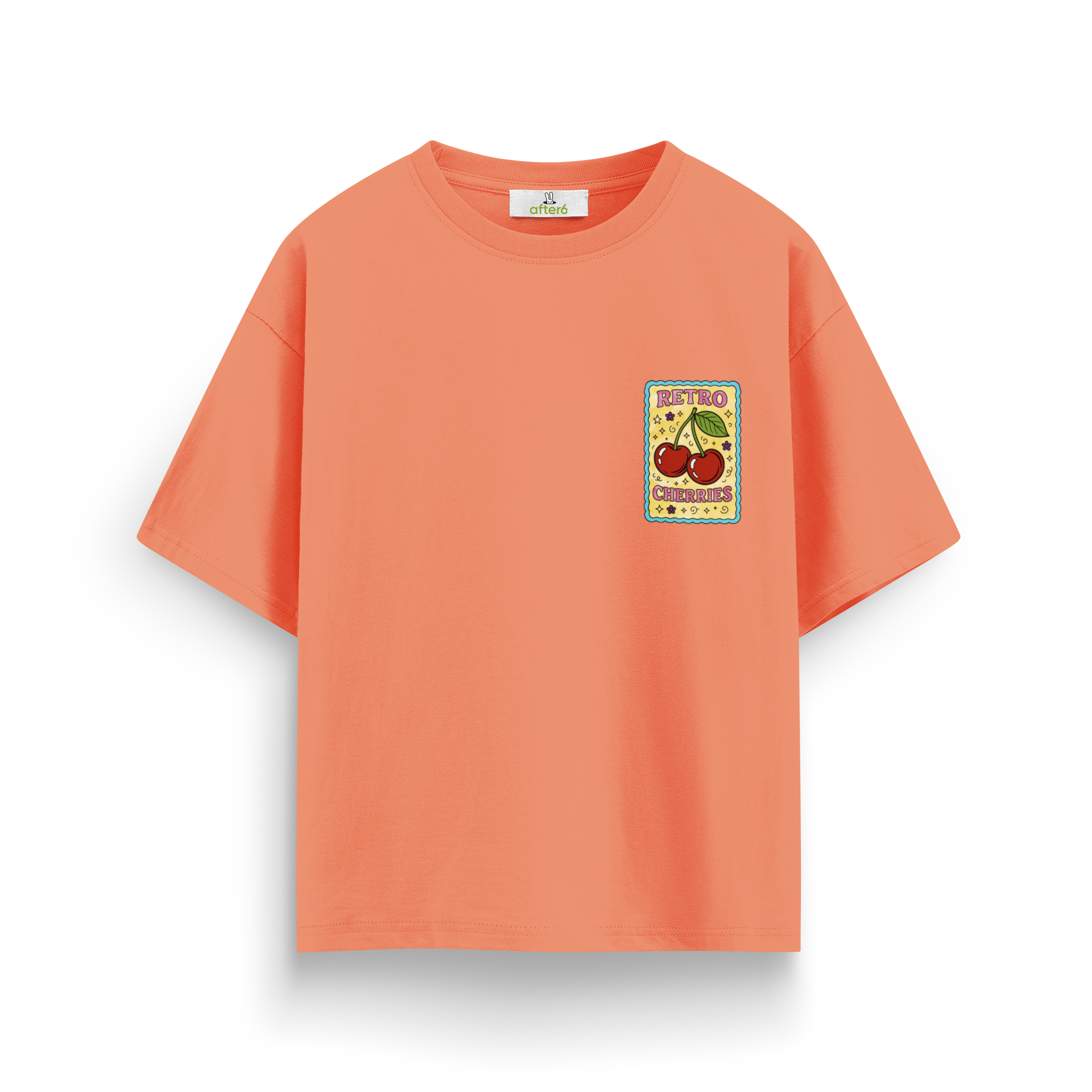 Cherries Card - Oversize T-Shirt
