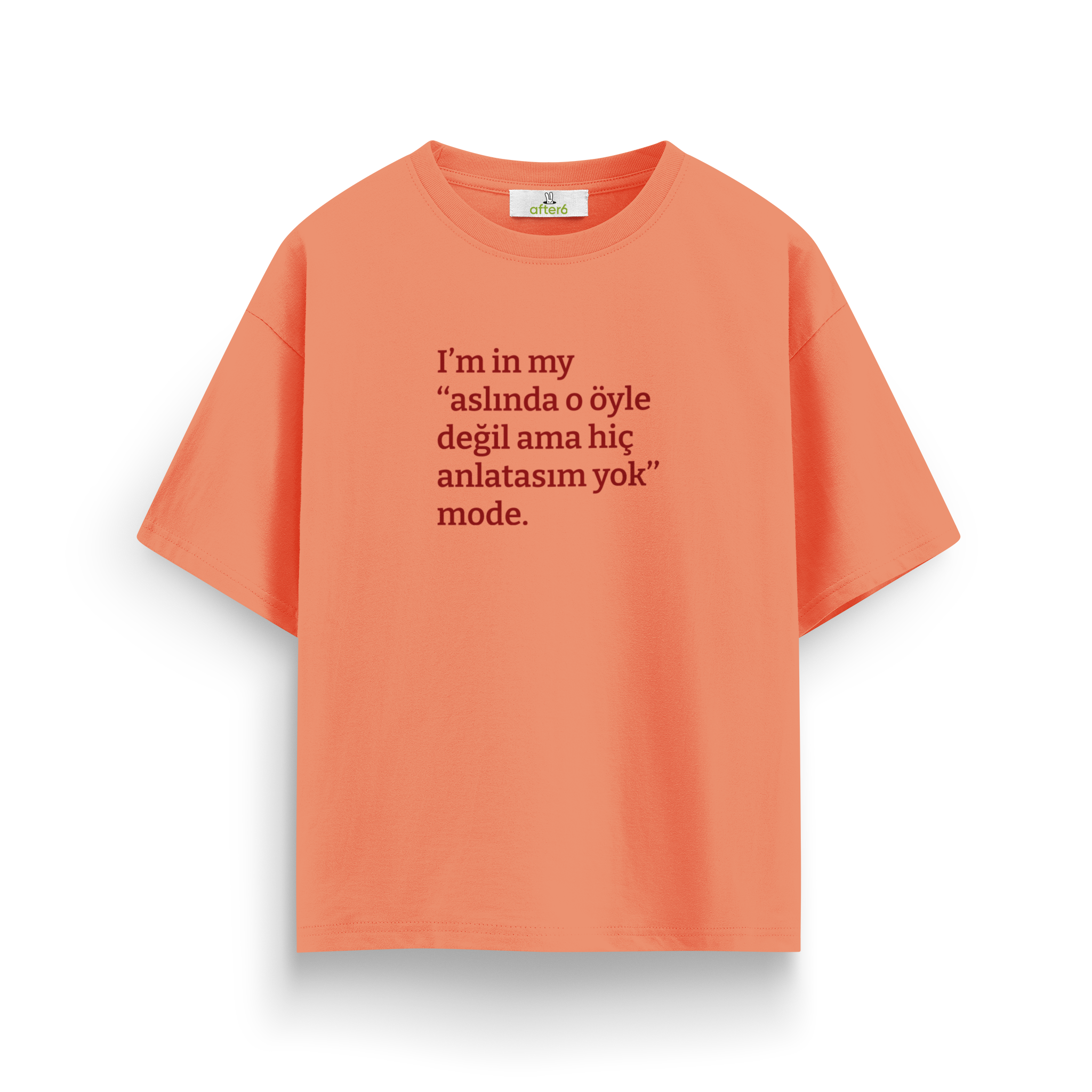 Aslında o öyle değil ama - Oversize T-Shirt