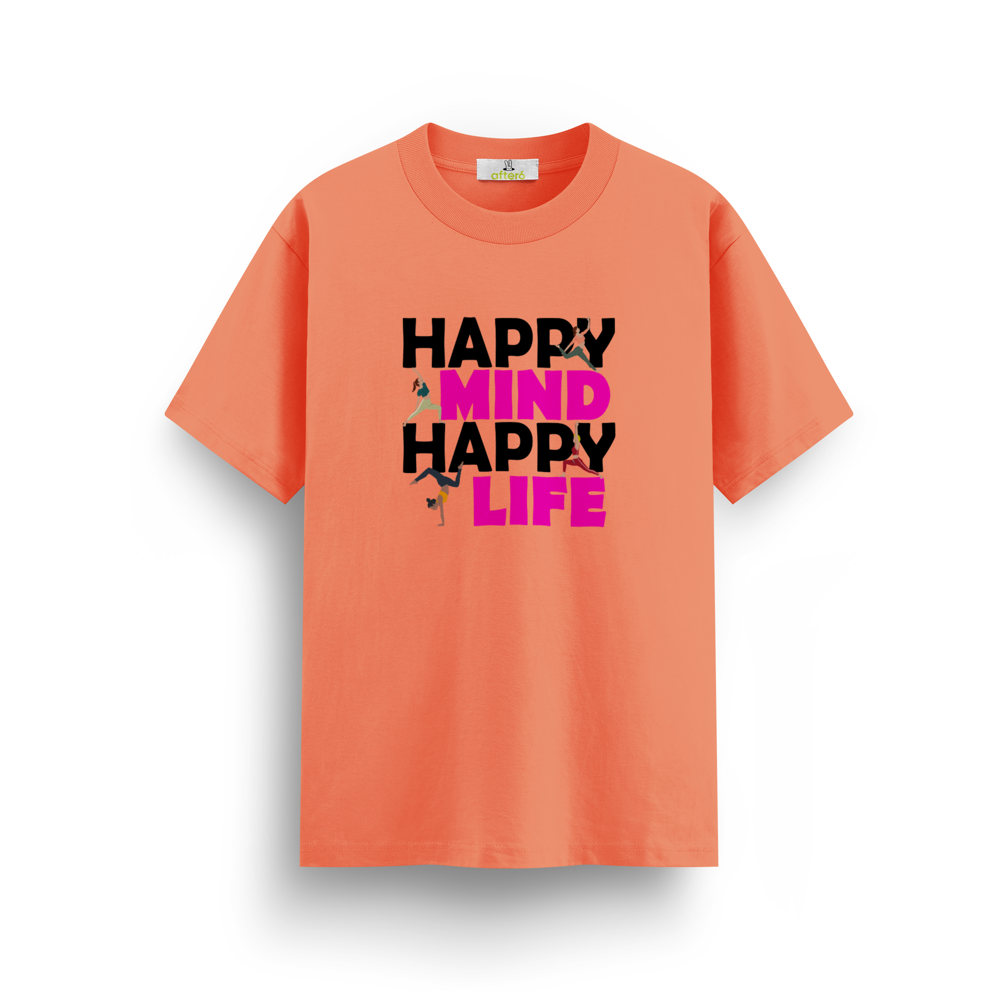 Happy Mind Happy Life - Regular T-shirt