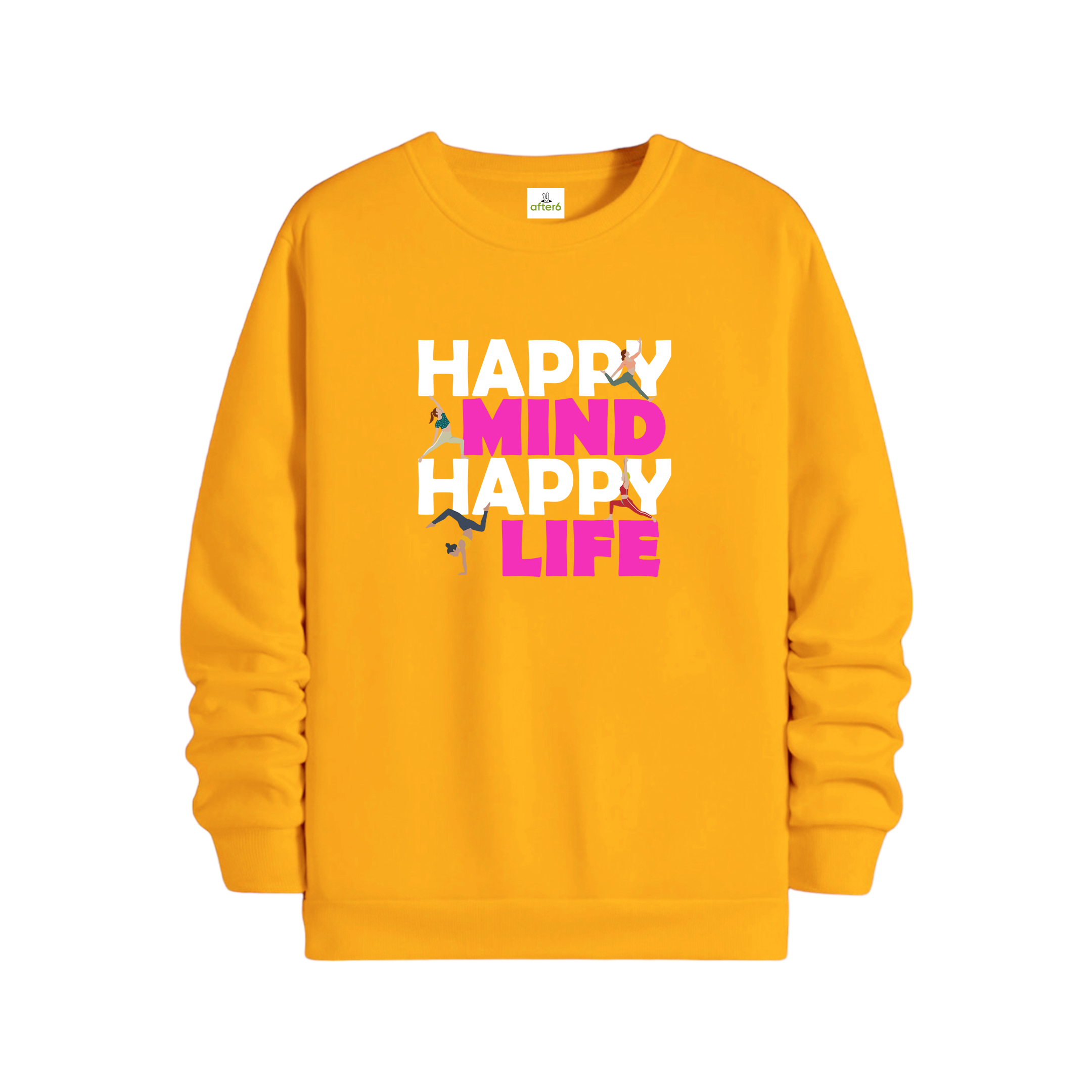 Happy Mind Happy Life - Regular Sweatshirt