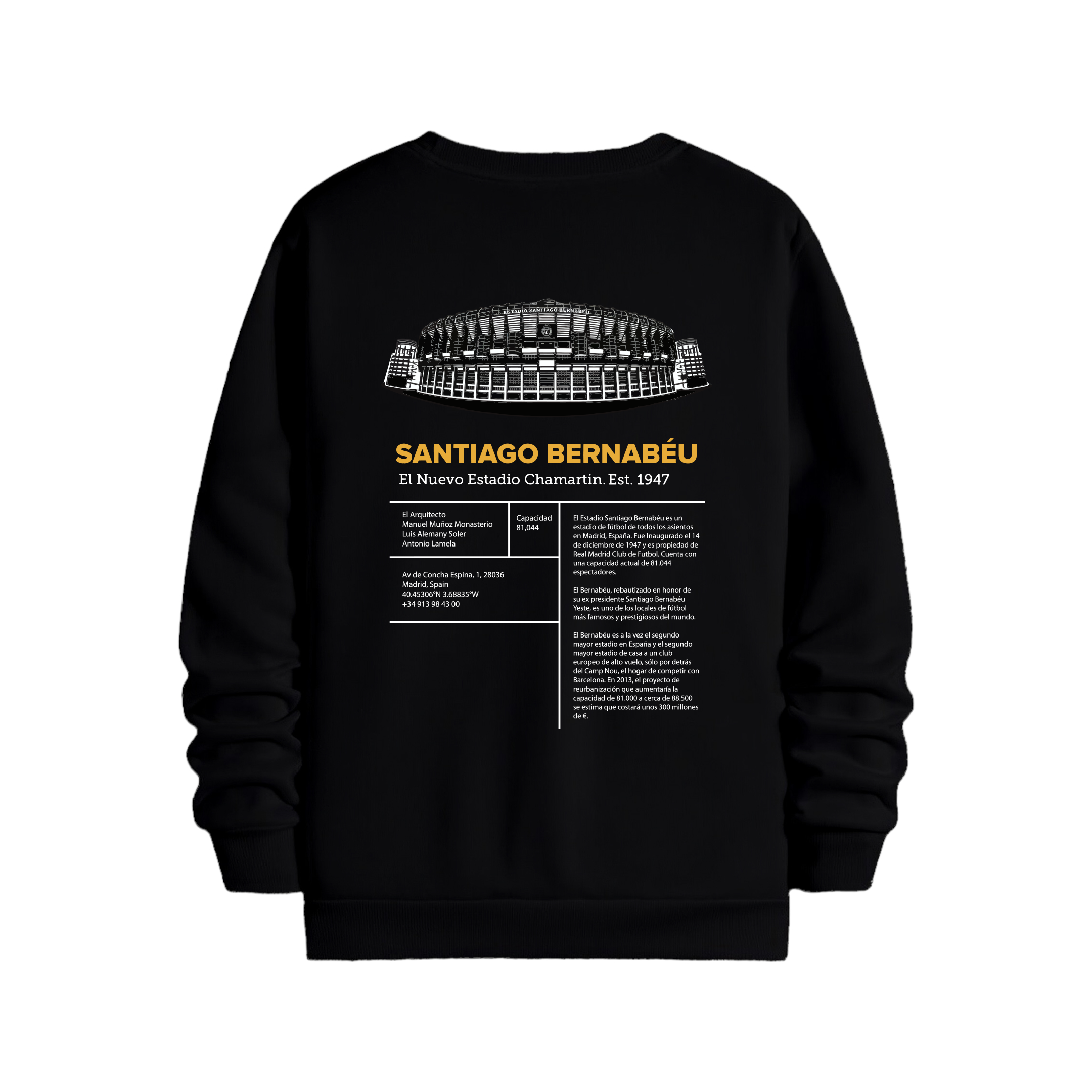 Santiago Bernabeu - Regular Sweatshirt