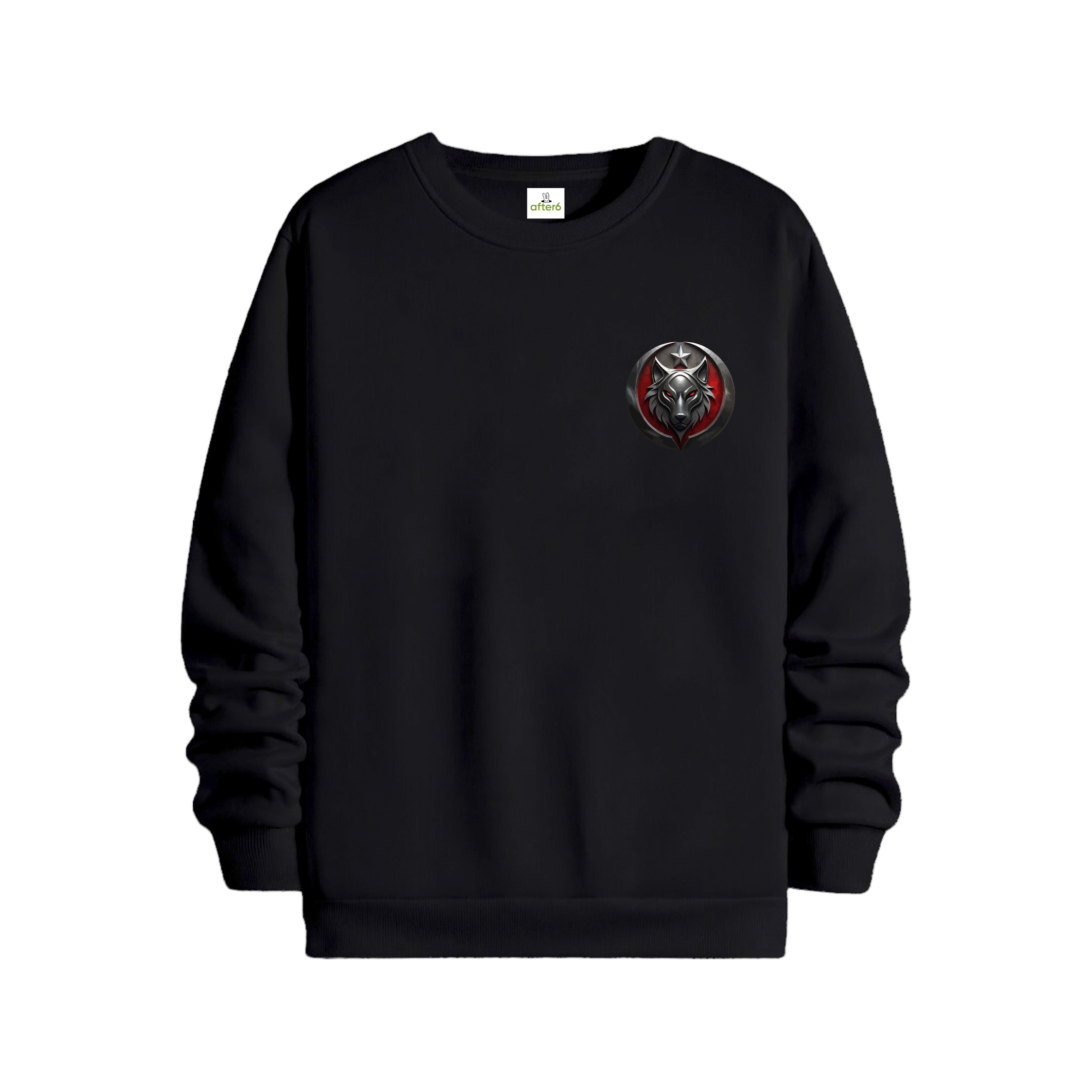 Black Wolf - Regular Sweatshirt