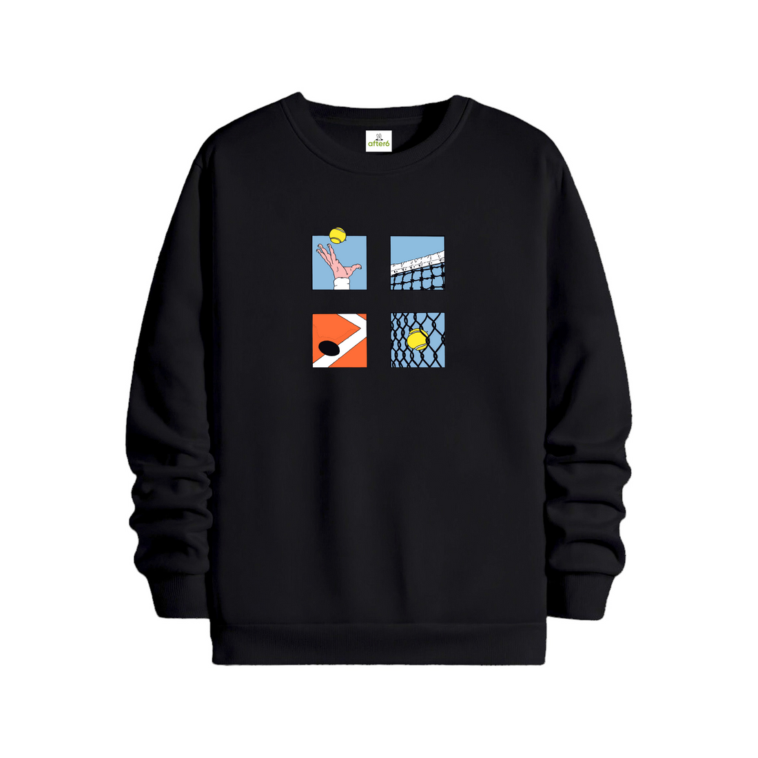 Lines & Tennis - Regular Sweatshirt