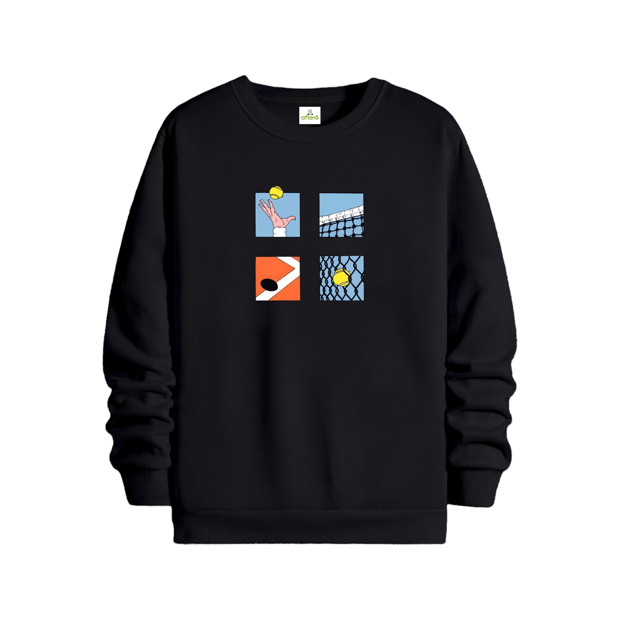 Lines & Tennis - Regular Sweatshirt