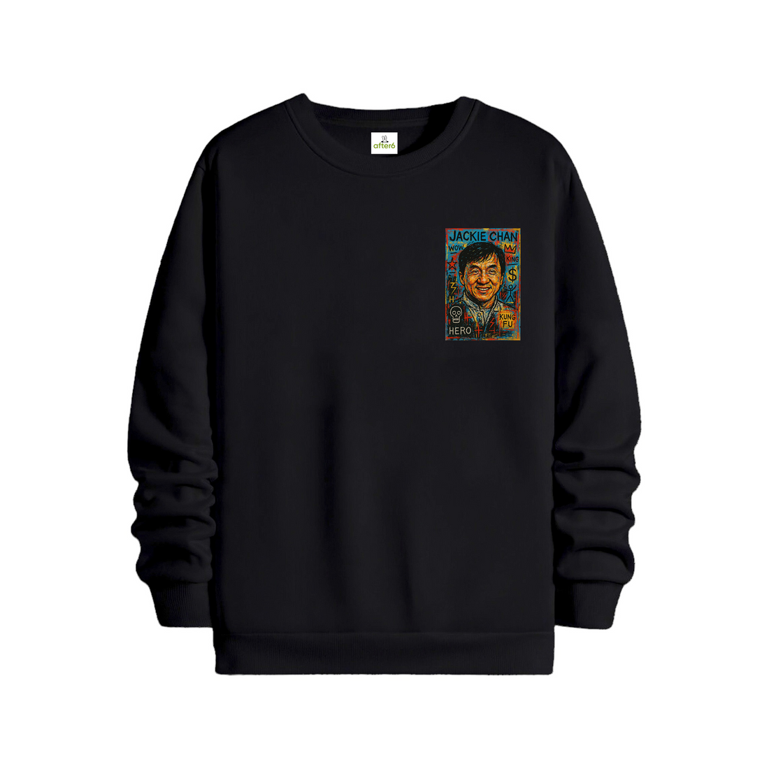 Jackie Chan Card - Regular Sweatshirt