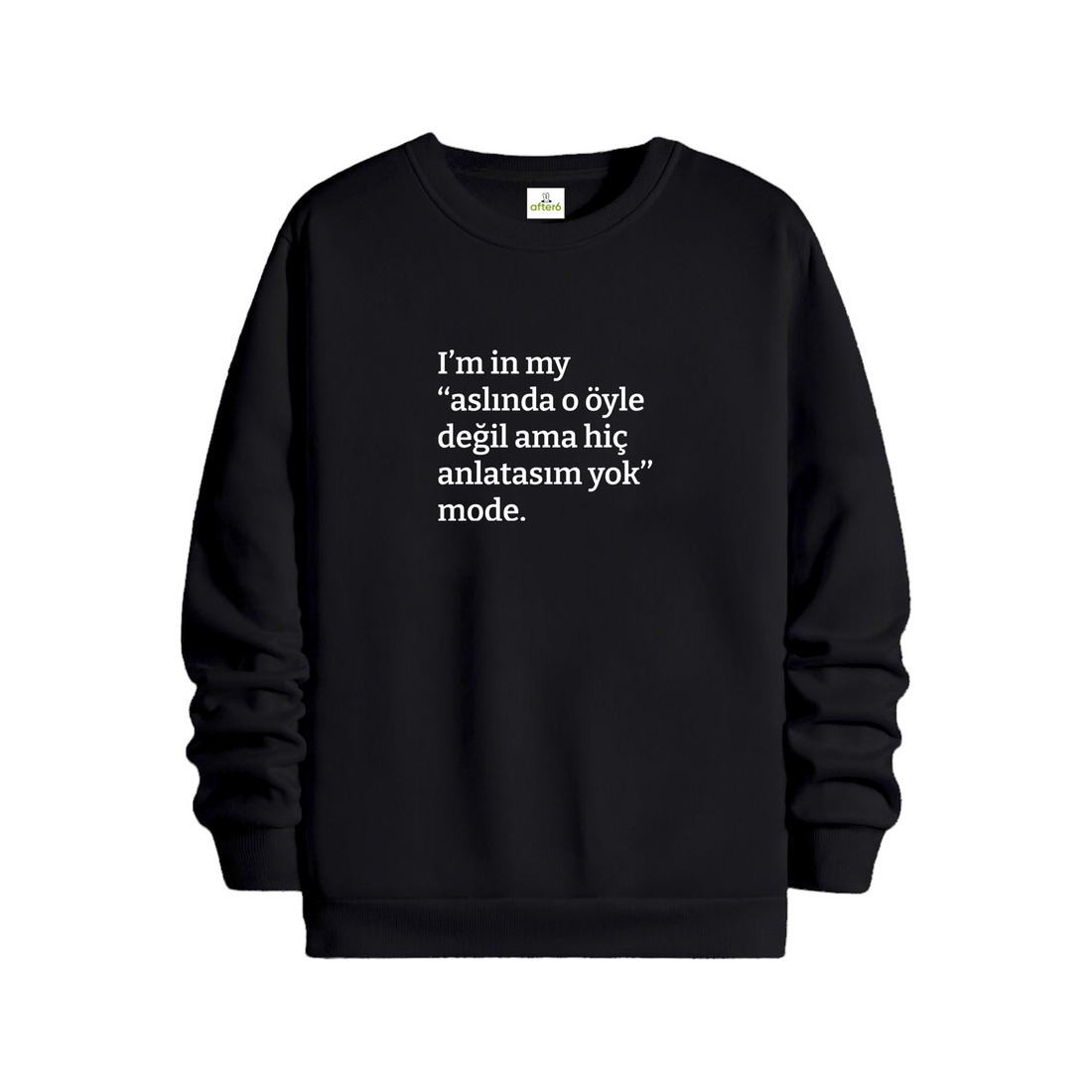 Aslında o öyle değil ama - Regular Sweatshirt