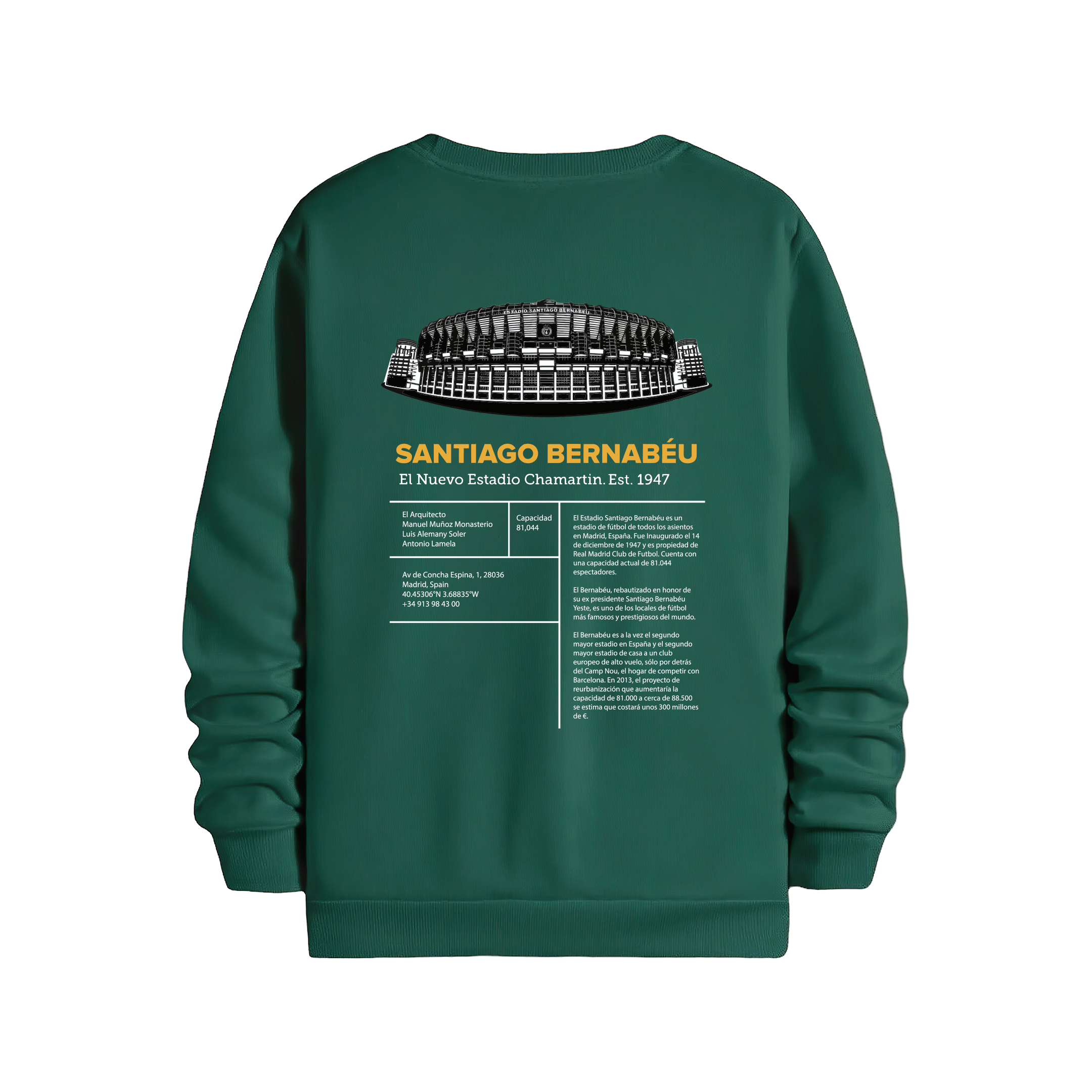 Santiago Bernabeu - Regular Sweatshirt