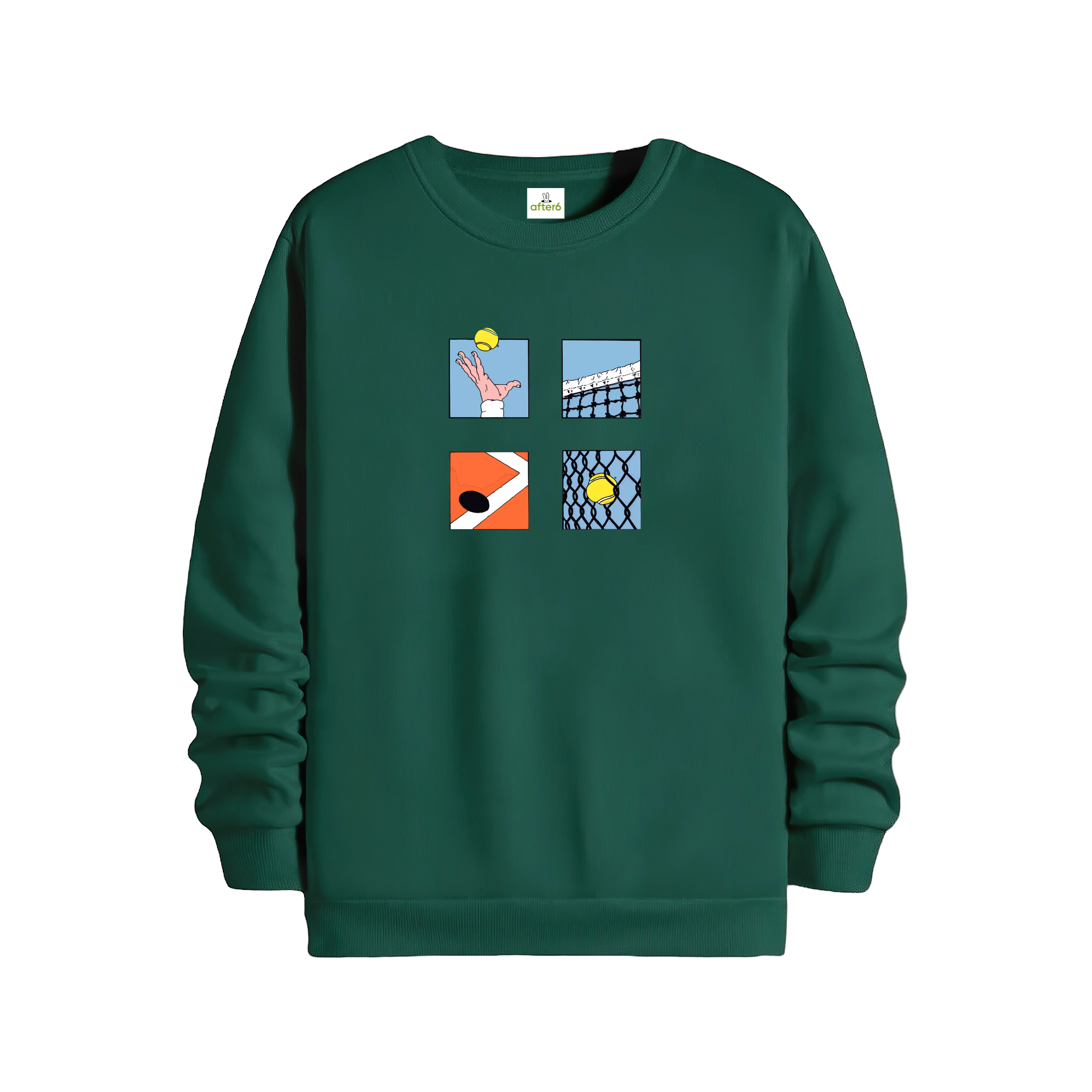 Lines & Tennis - Regular Sweatshirt