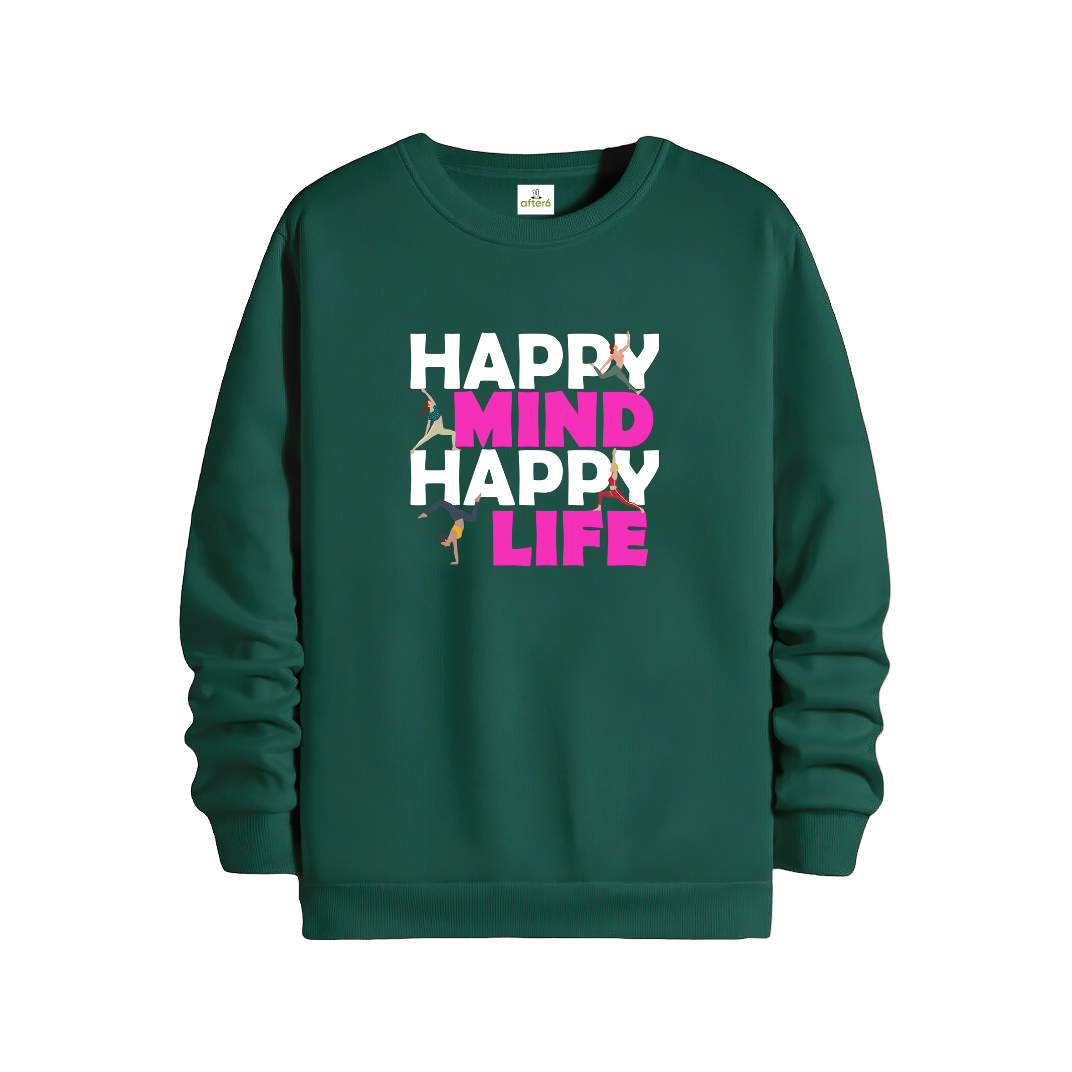 Happy Mind Happy Life - Regular Sweatshirt