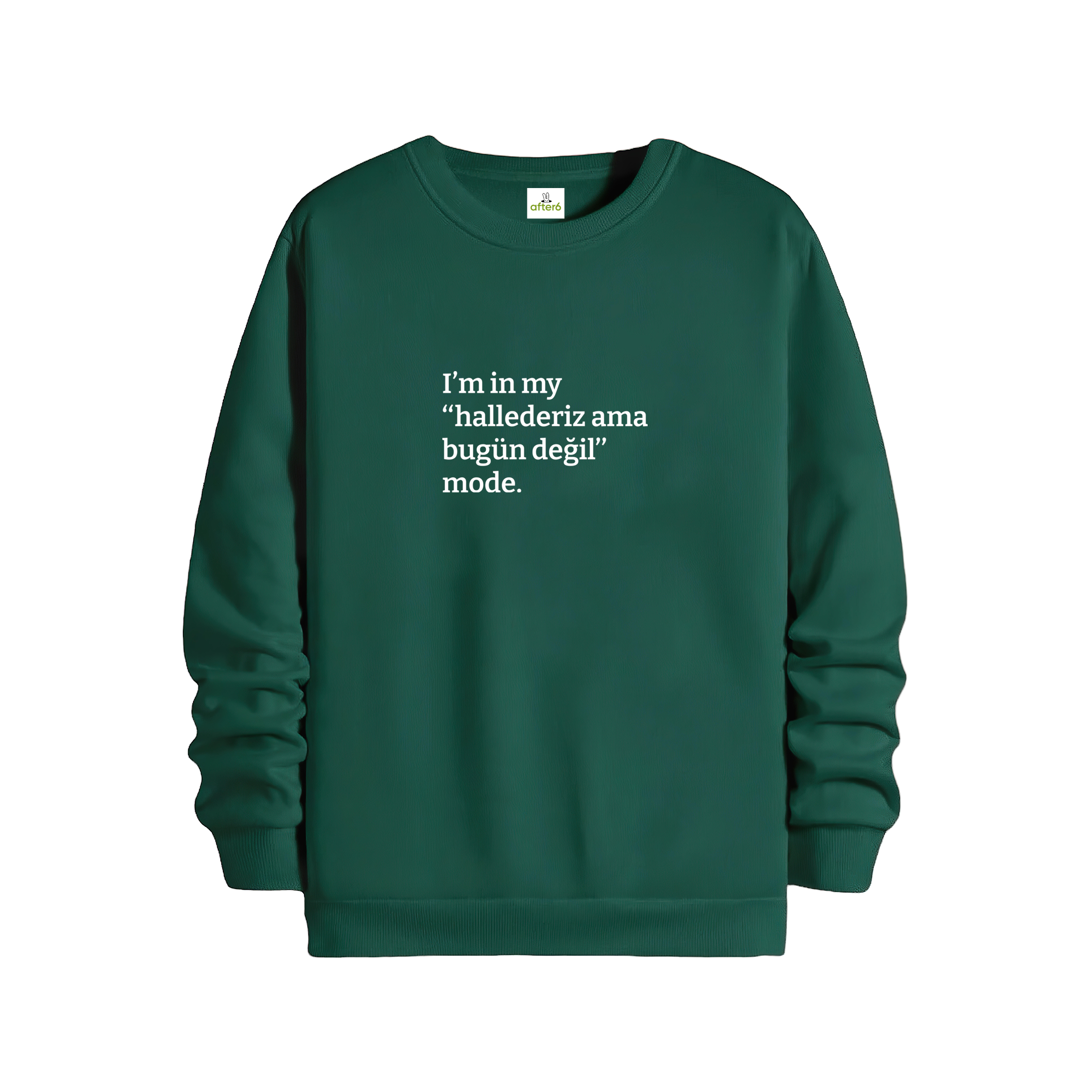 Hallederiz ama bugün değil - Regular Sweatshirt