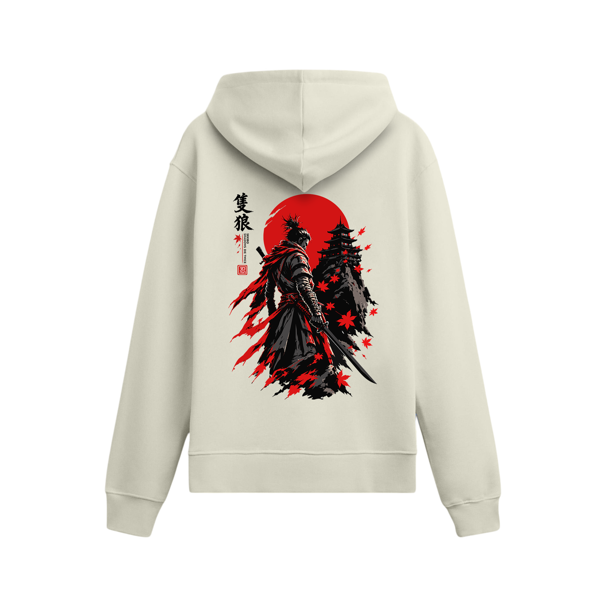 Sekiro - Oversize Hoodie Ekru ARKA