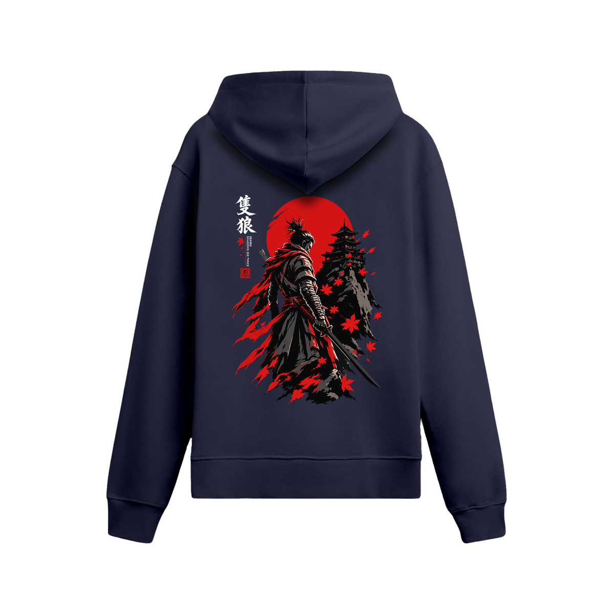 Sekiro - Oversize Hoodie Lacivert ARKA