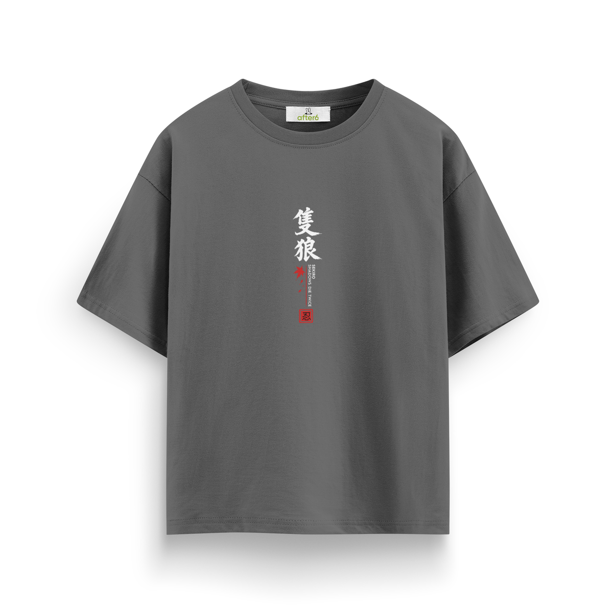 Sekiro - Oversize T-Shirt Antrasit ÖN