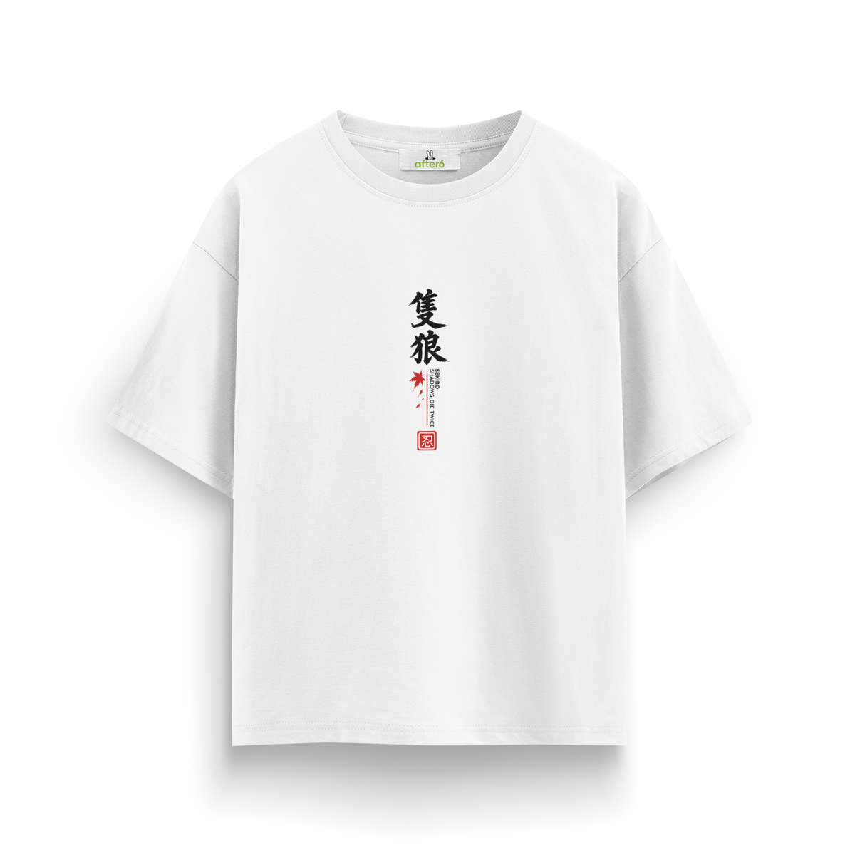 Sekiro - Oversize T-Shirt Beyaz ÖN