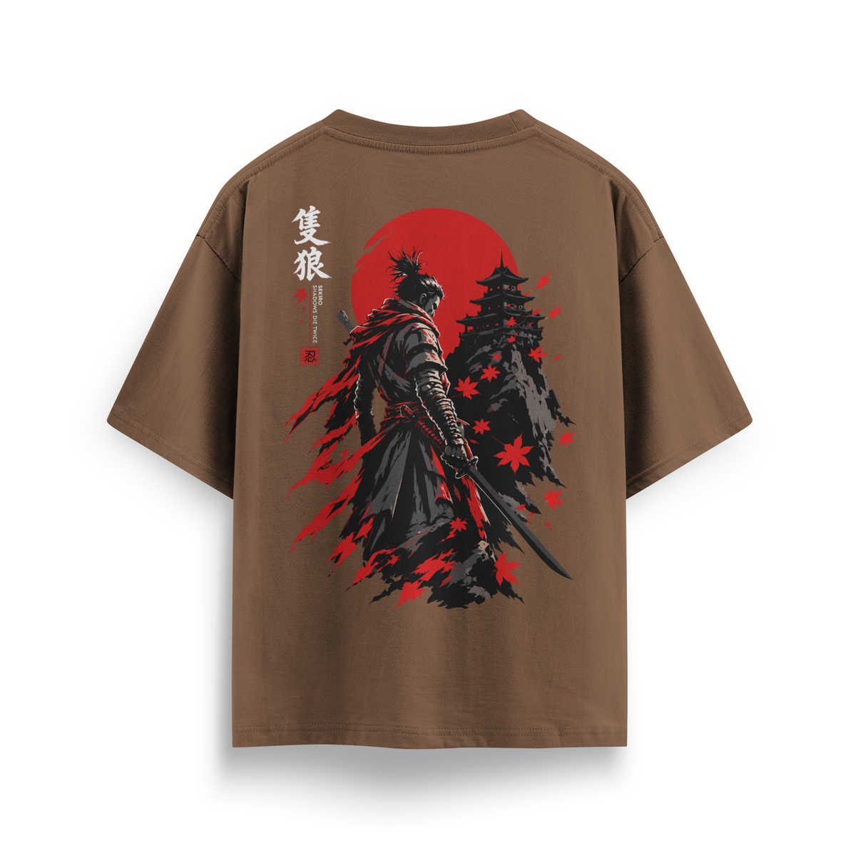 Sekiro - Oversize T-Shirt Kahverengi ARKA