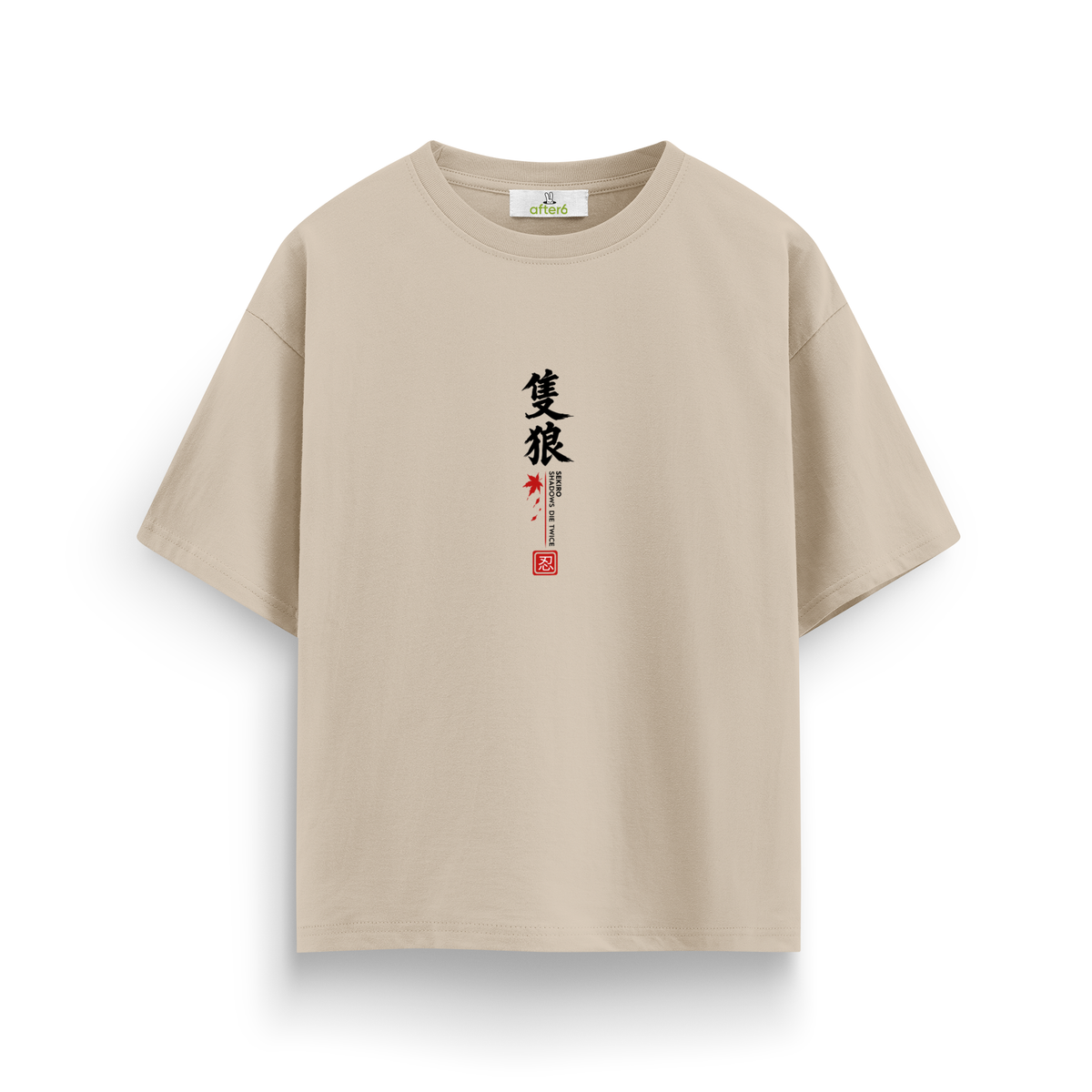 Sekiro - Oversize T-Shirt Krem ÖN