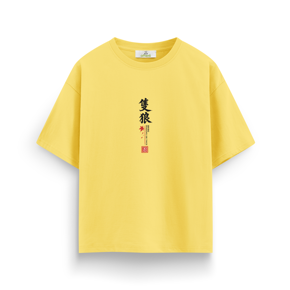 Sekiro - Oversize T-Shirt Sarı ÖN