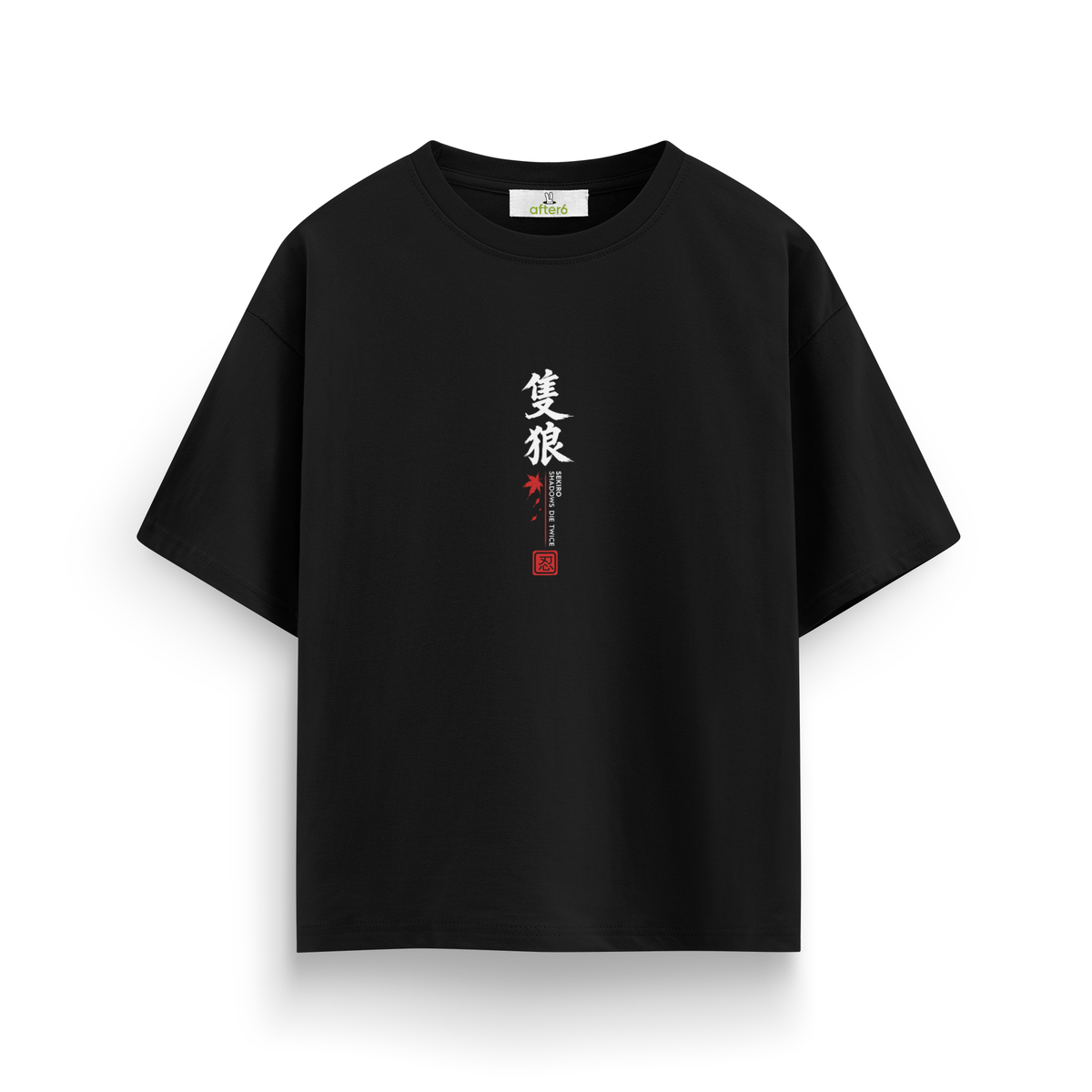 Sekiro - Oversize T-Shirt Siyah ÖN