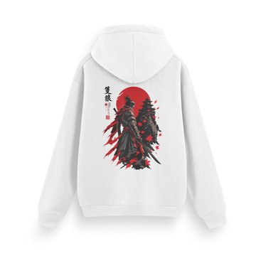 Sekiro - Regular Hoodie Beyaz ARKA