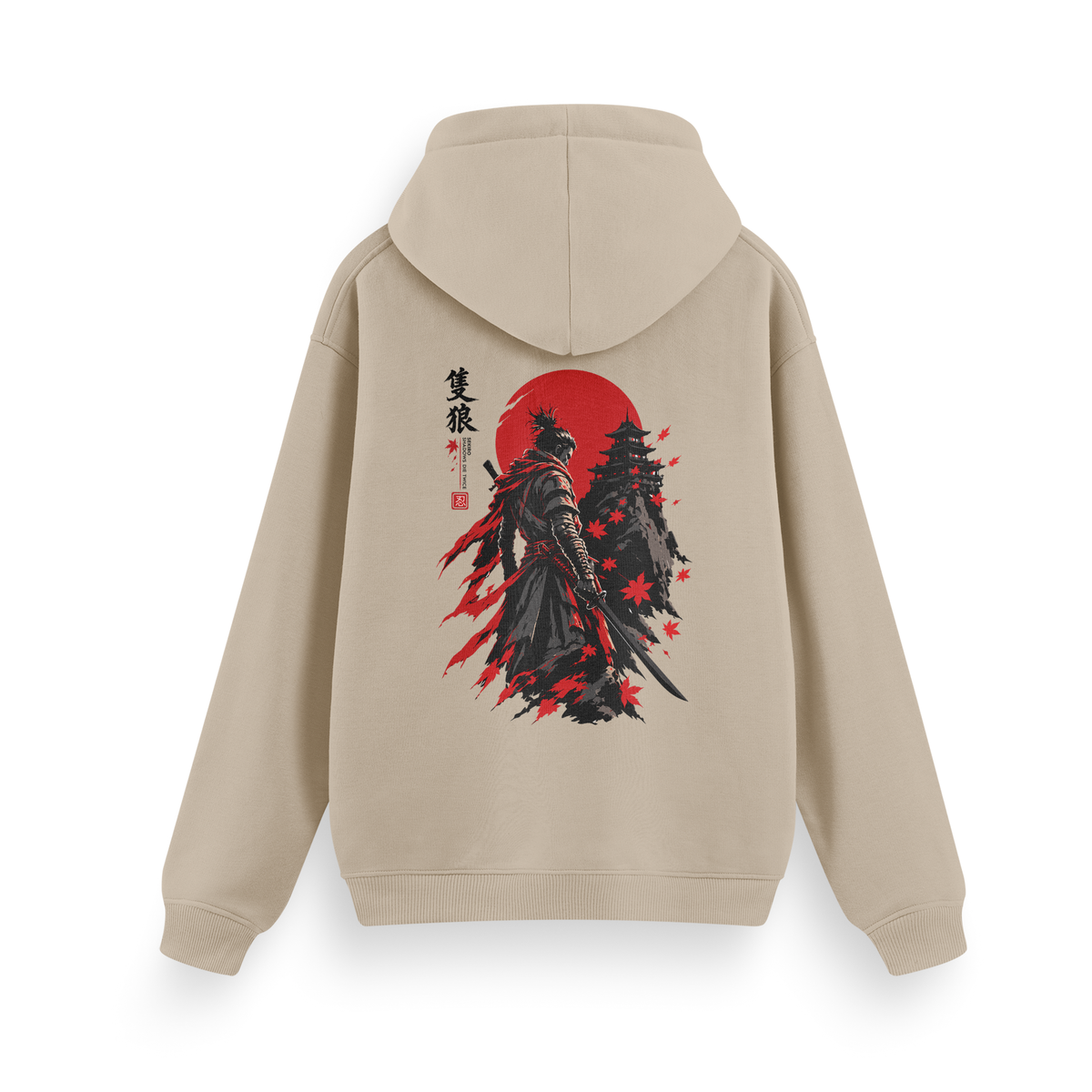Sekiro - Regular Hoodie Krem ARKA