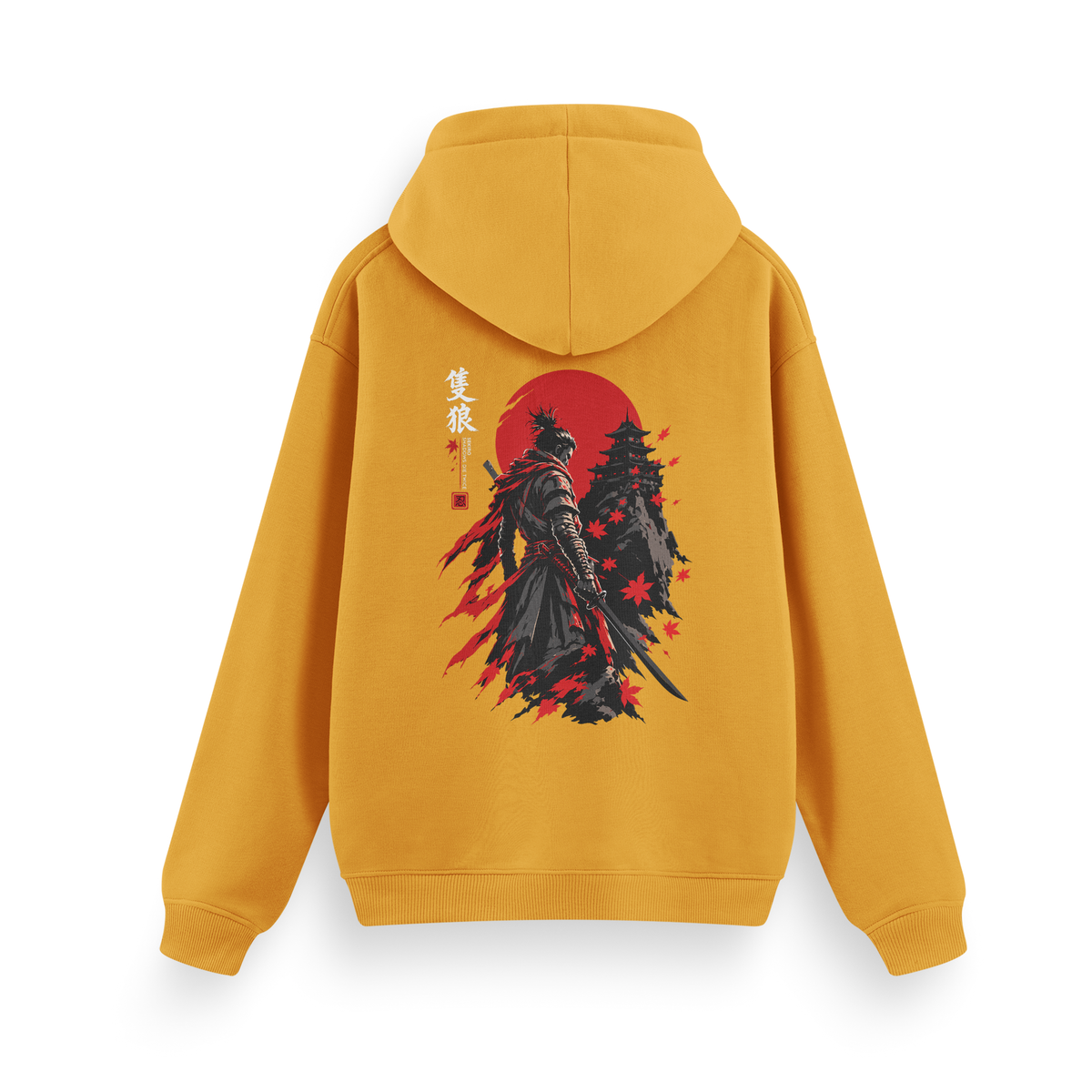 Sekiro - Regular Hoodie Turuncu ARKA