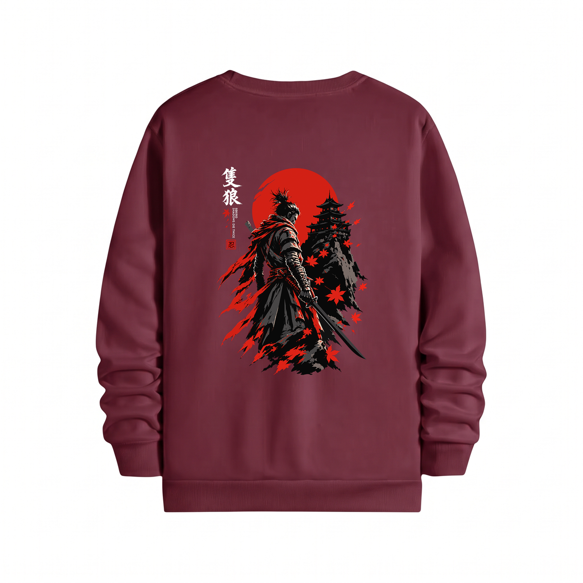 Sekiro - Regular Sweatshirt Bordo ARKA