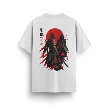 Sekiro - Regular T-shirt Beyaz ARKA