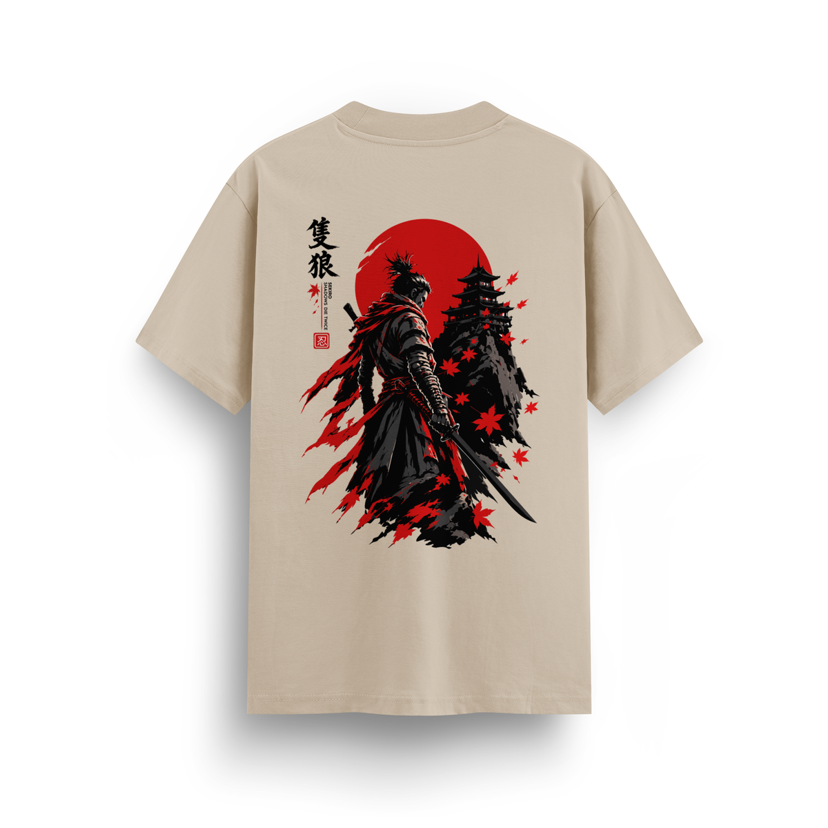 Sekiro - Regular T-shirt Krem ARKA